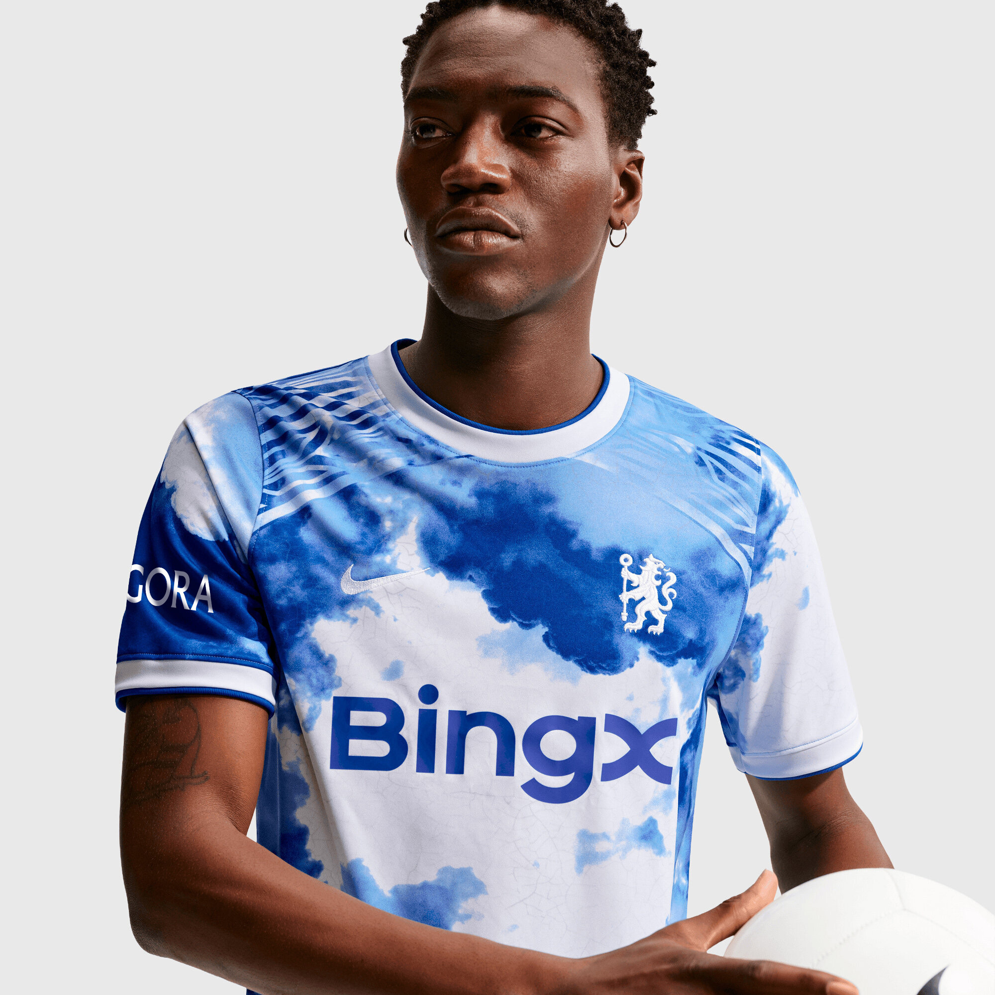 Chelsea Nike Home Pre Match Top - White, , rebel_hi-res