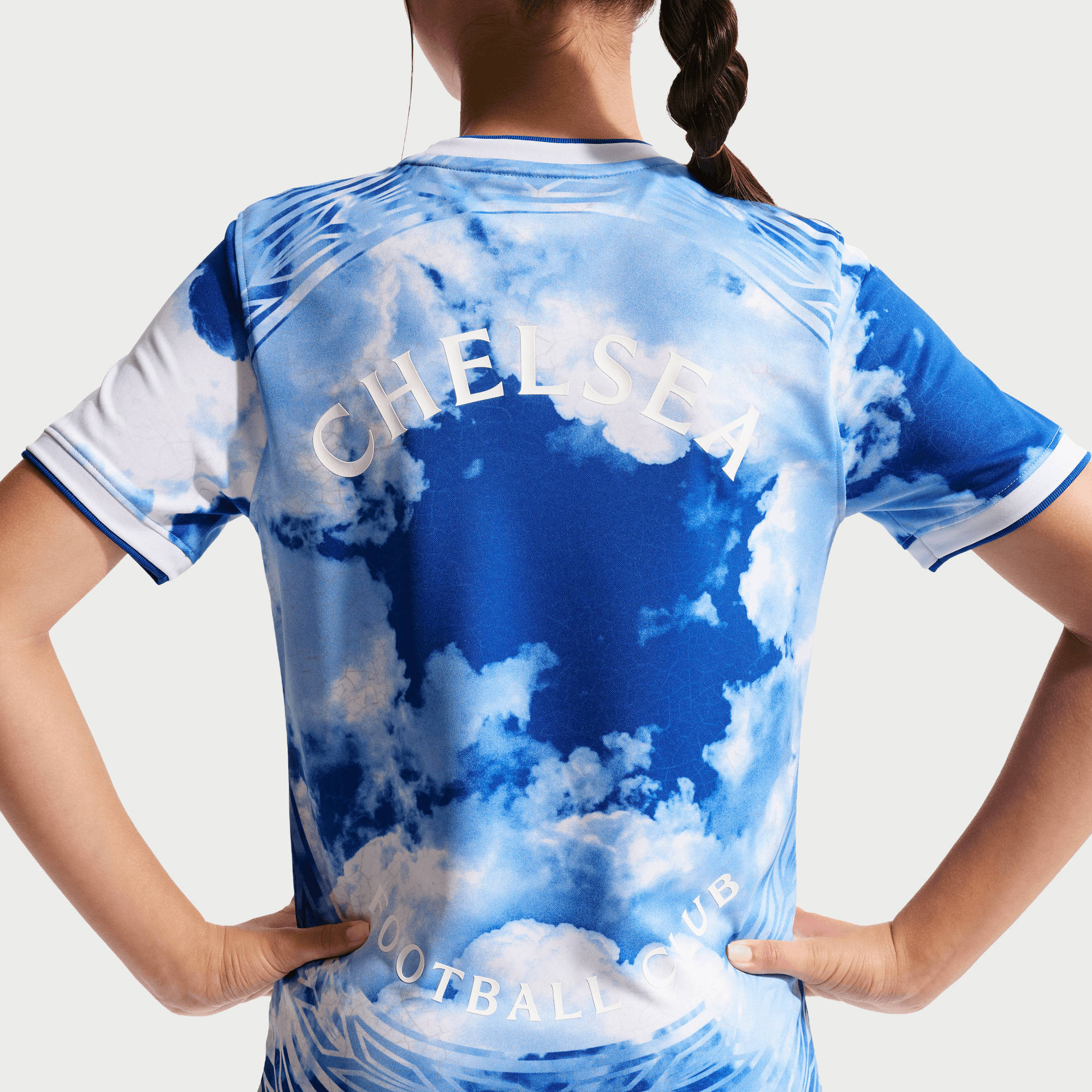 Chelsea Nike Home Pre Match Top - White - Kids, , rebel_hi-res