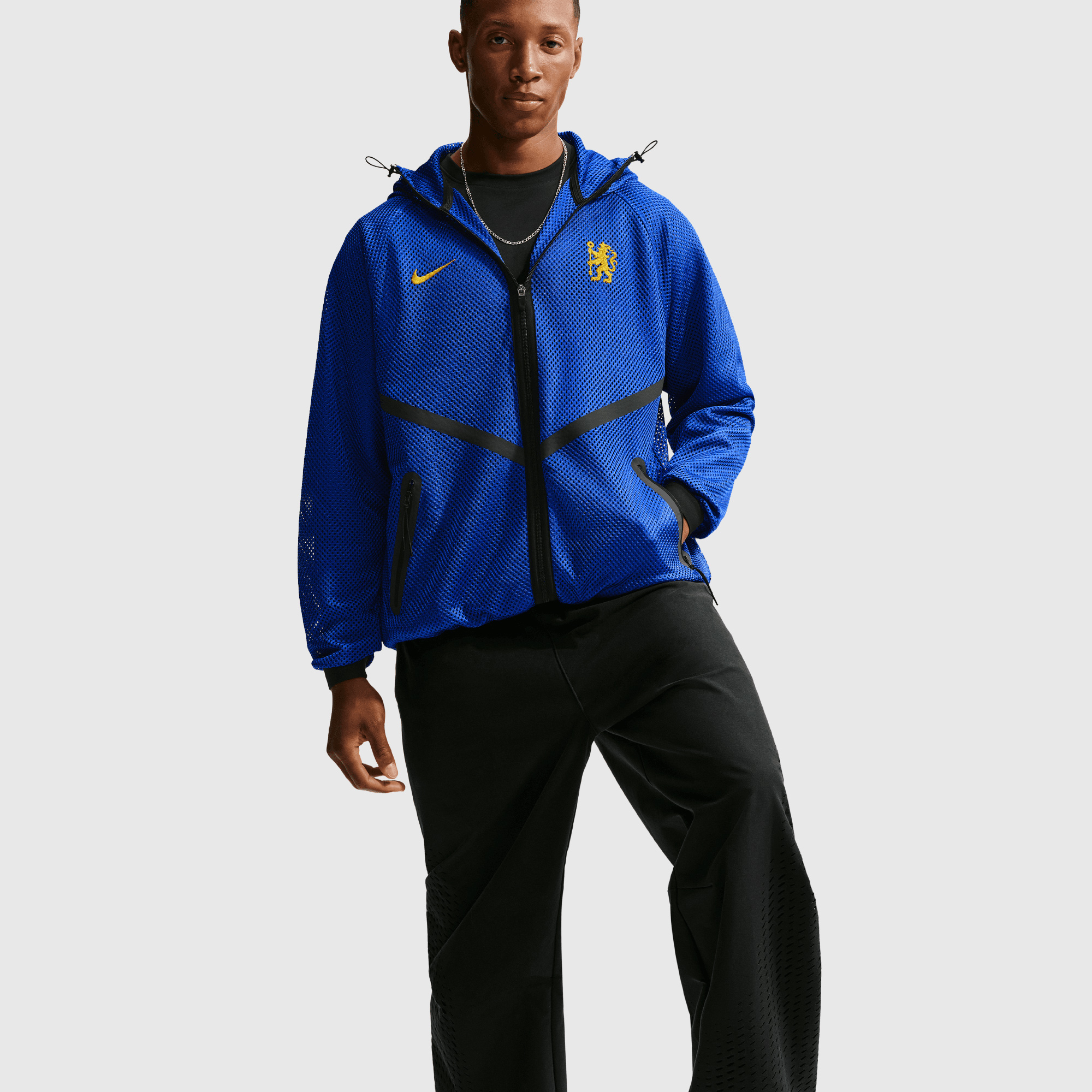 Chelsea Nike Home 'KMC' Anthem Jacket - Bright Blue, , rebel_hi-res