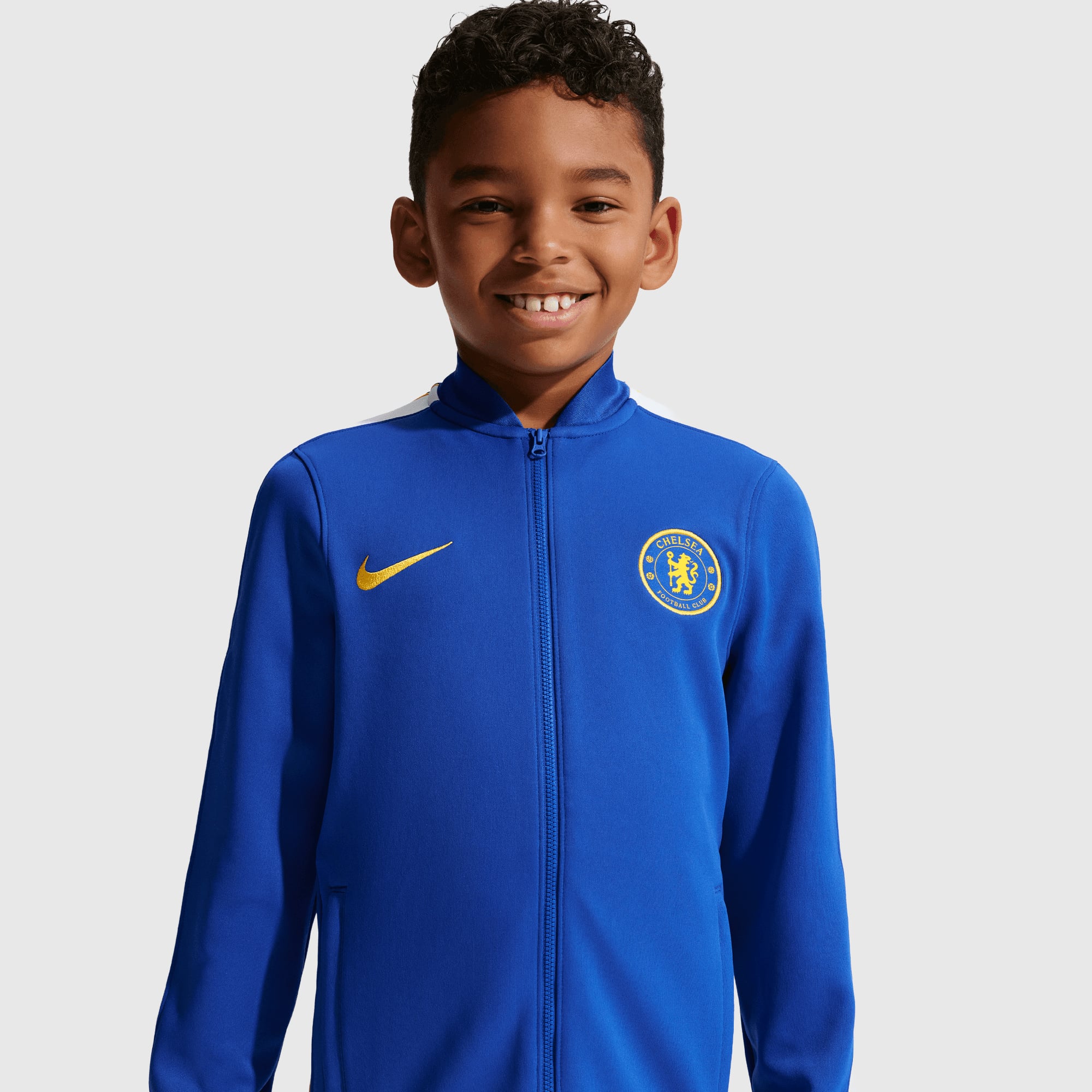 Chelsea Nike Strike Training Tracksuit - Bright Blue - Kids, , rebel_hi-res