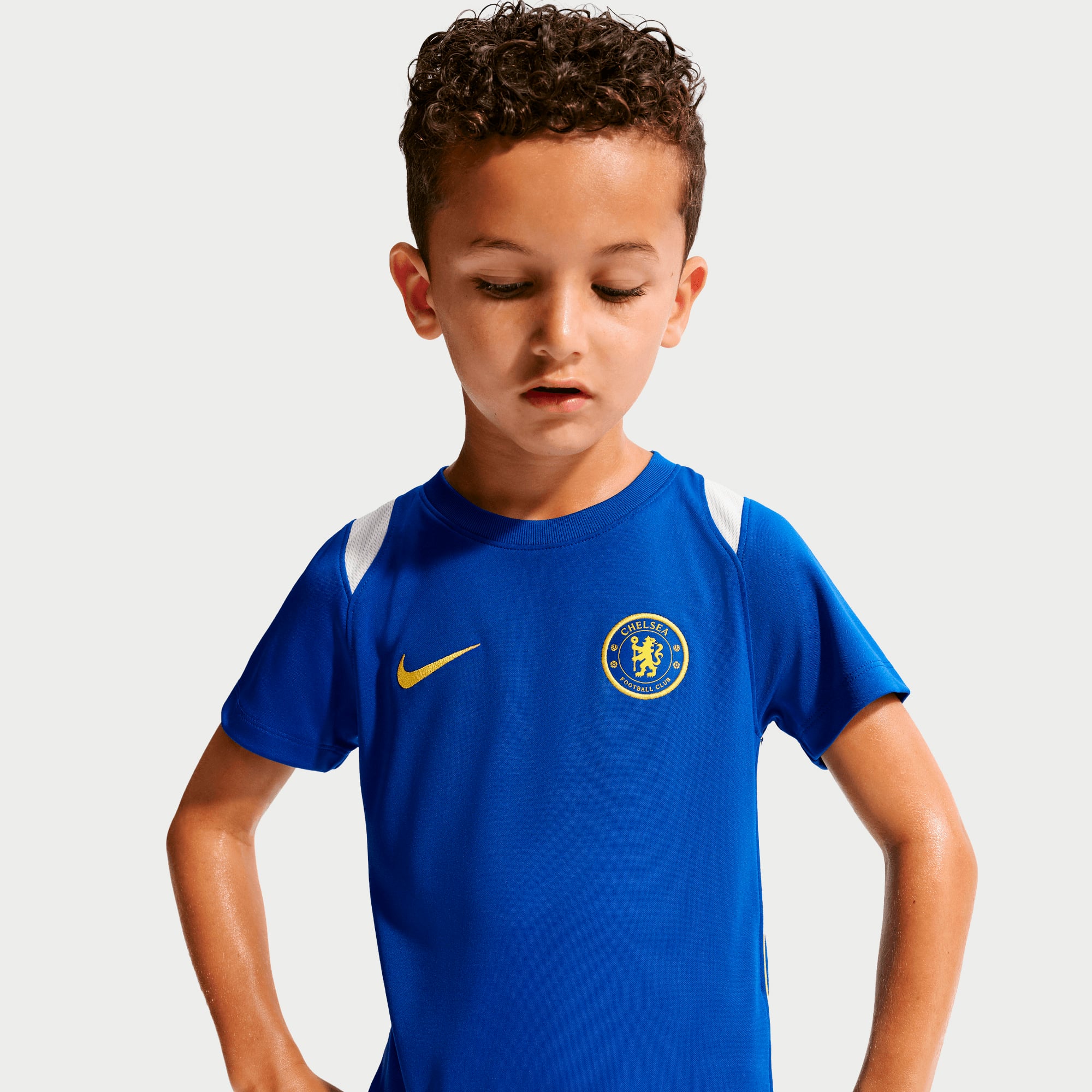 Chelsea Nike Academy Pro Training Top - Bright Blue - Little Kids, , rebel_hi-res
