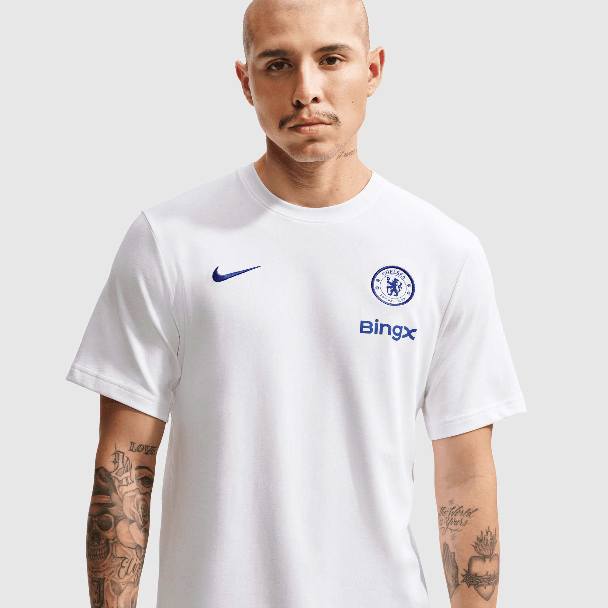 Chelsea Nike Primary Statement T-Shirt - White, , rebel_hi-res
