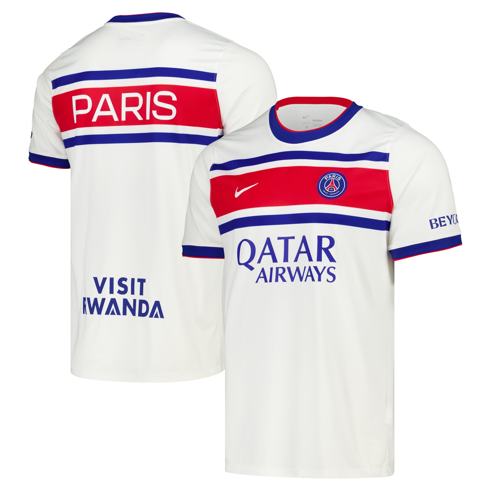 PSG Nike Home Pre Match Top - White