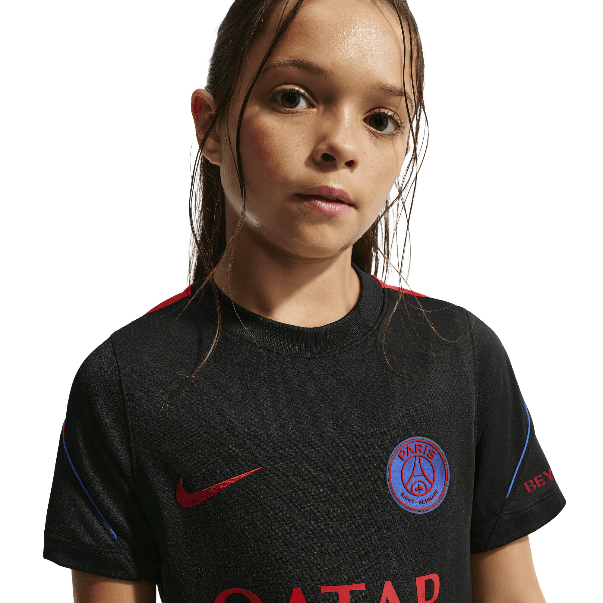 PSG Nike Strike Training Top - Black - Kids, , rebel_hi-res