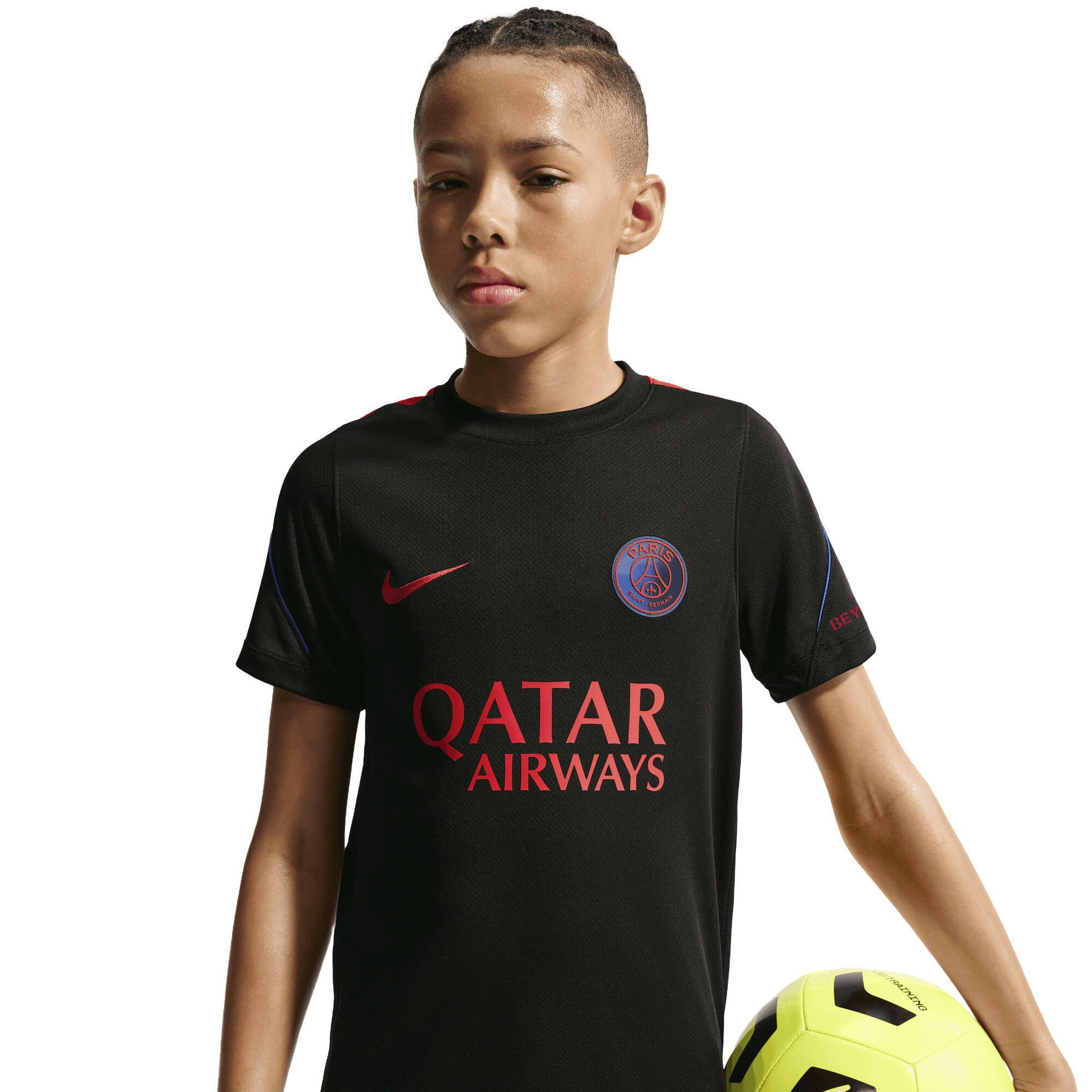 PSG Nike Strike Training Top - Black - Kids, , rebel_hi-res
