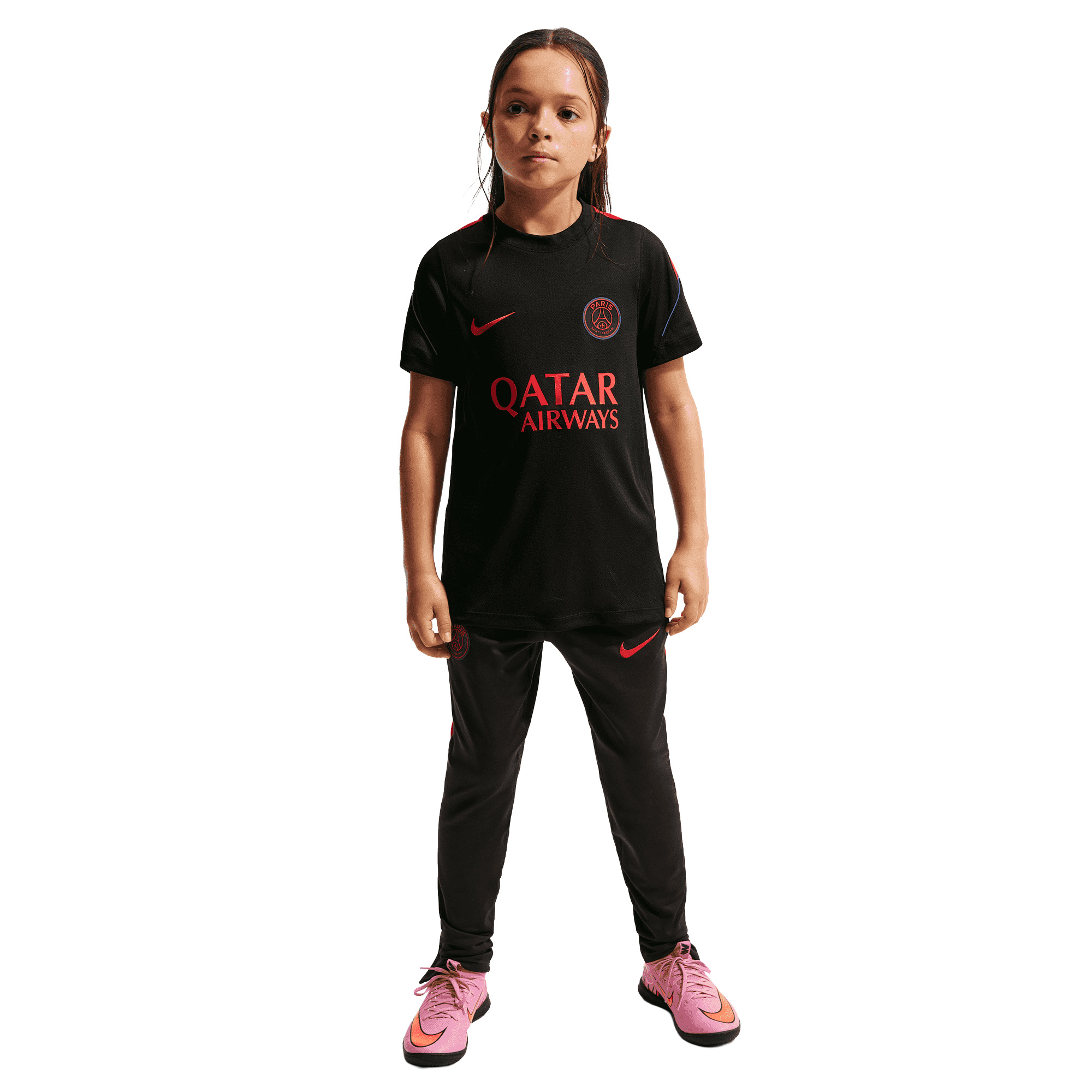 PSG Nike Strike Training Top - Black - Kids, , rebel_hi-res