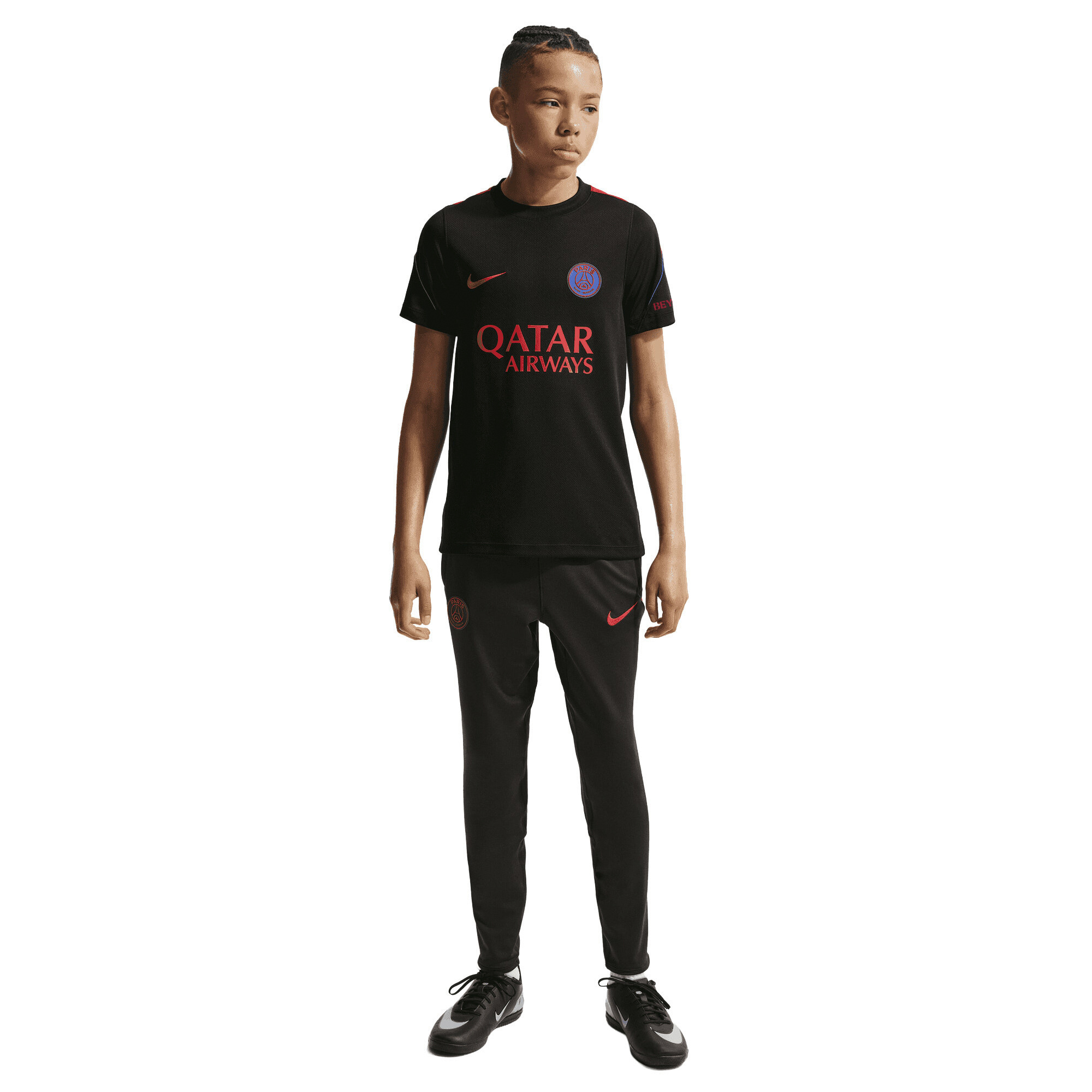 PSG Nike Strike Training Top - Black - Kids, , rebel_hi-res