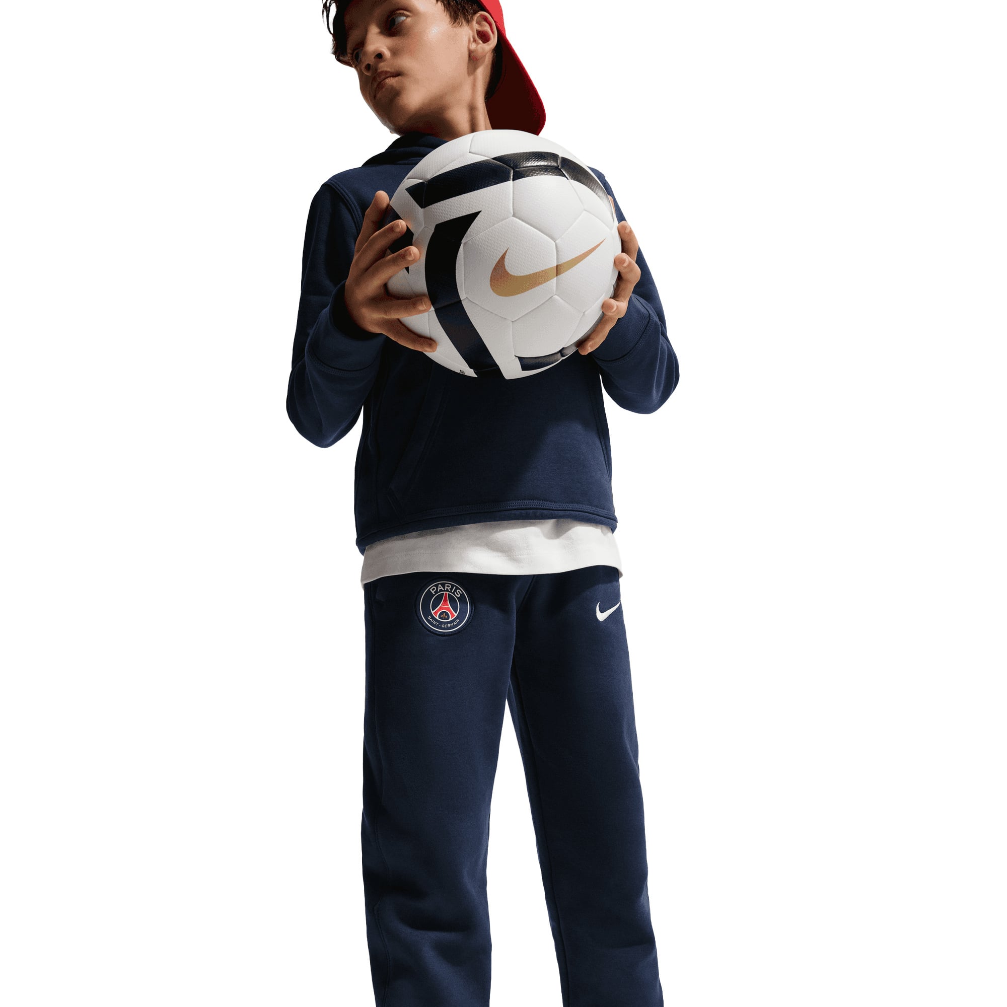 PSG Nike NSW Club Fleece Jogger Pants - Midnight Navy - Kids, , rebel_hi-res