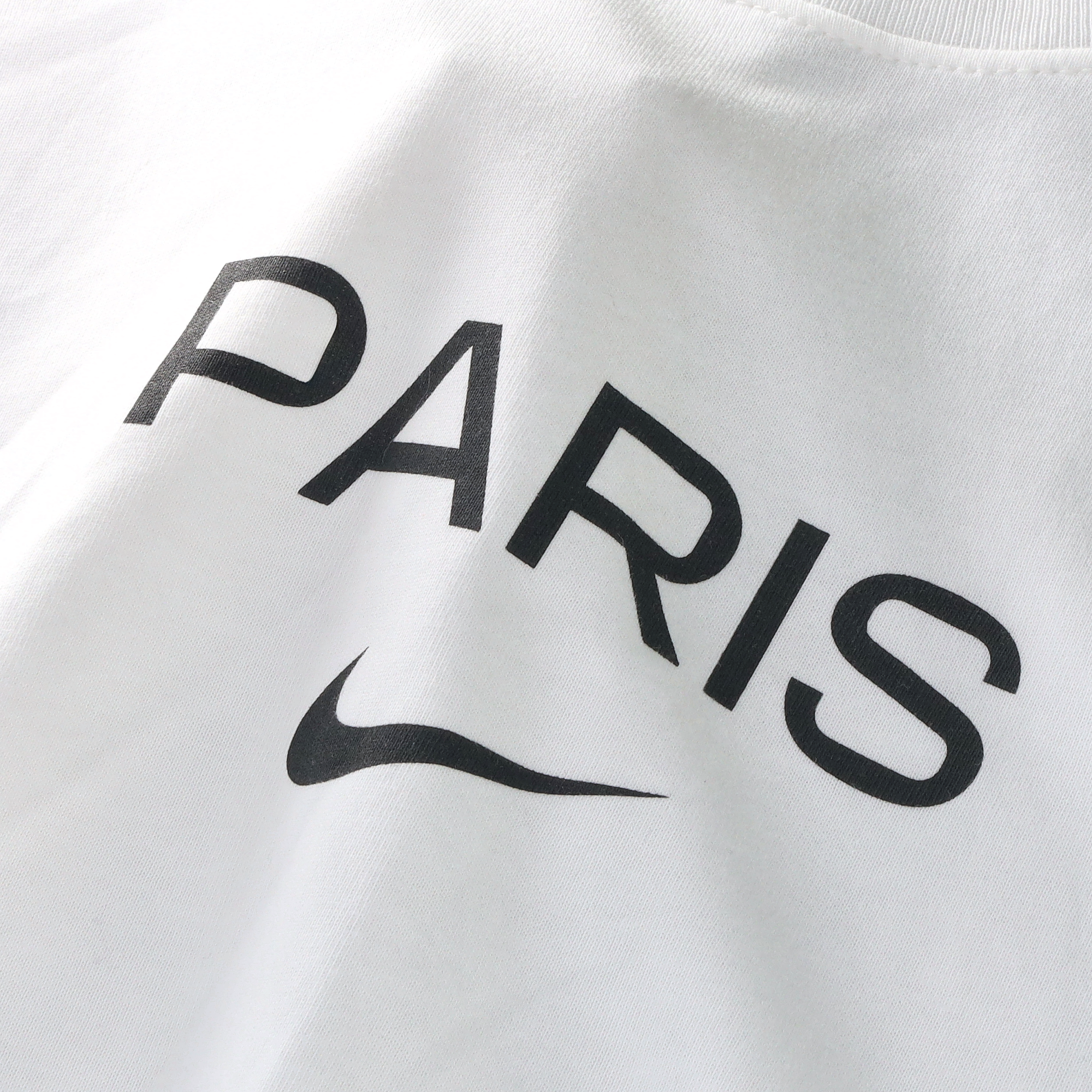 PSG Nike Wordmark T-Shirt - White, , rebel_hi-res