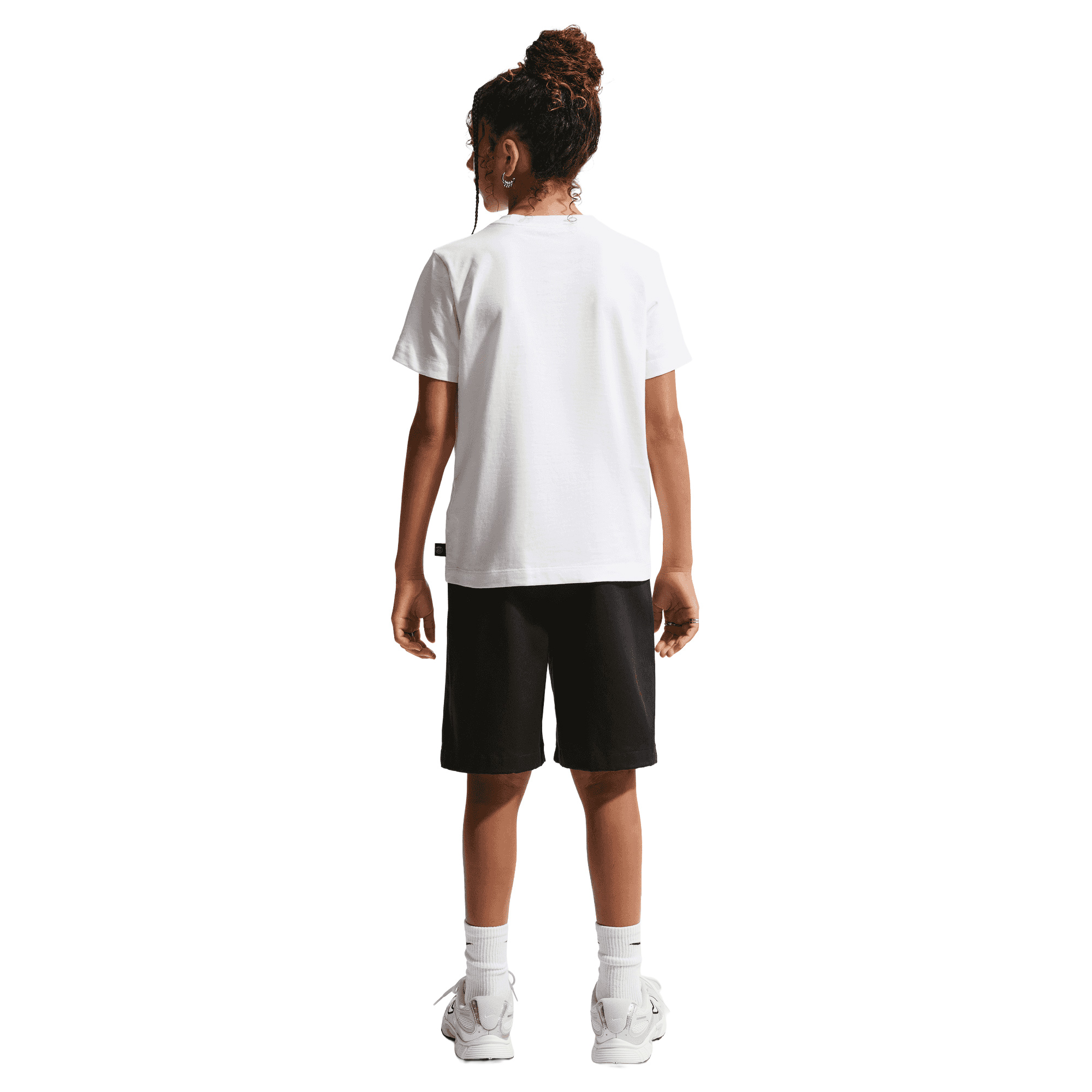 PSG Nike Wordmark T-Shirt - White - Kids, , rebel_hi-res