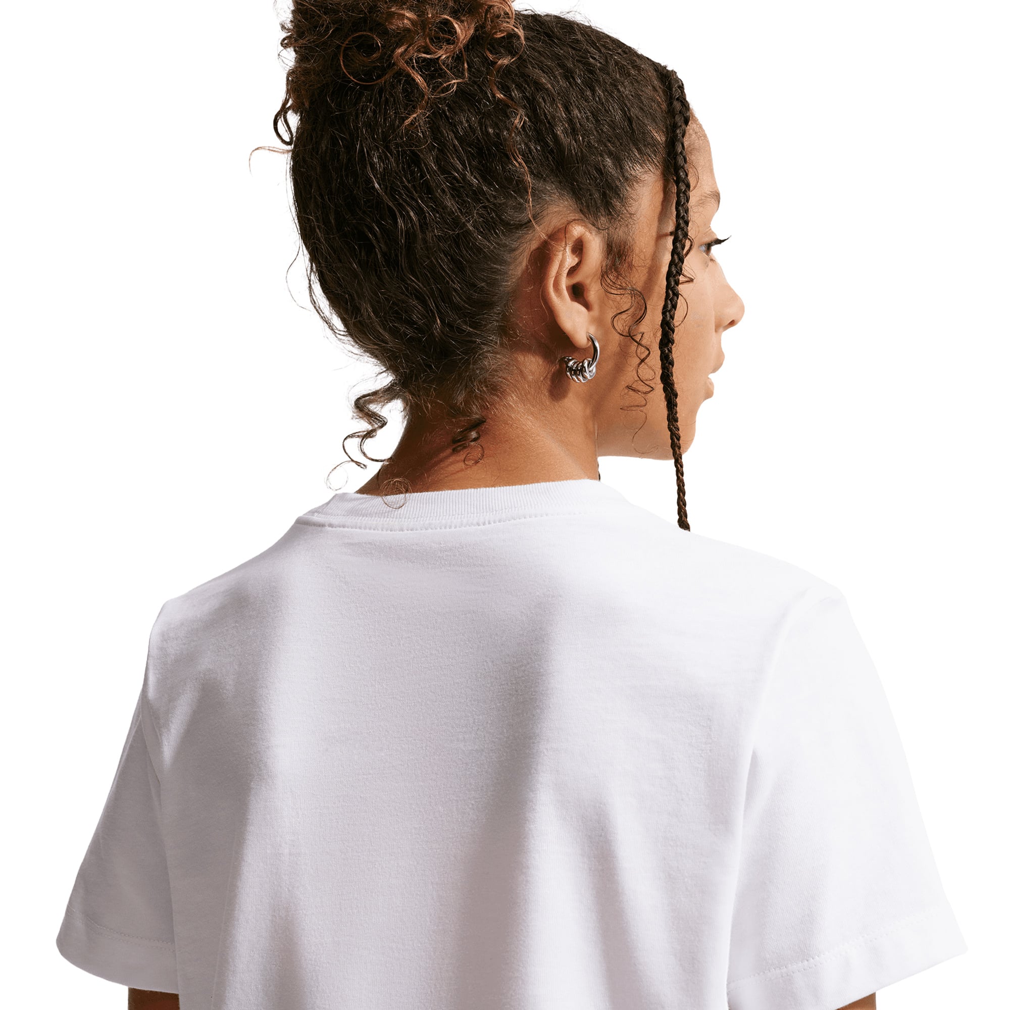 PSG Nike Wordmark T-Shirt - White - Kids, , rebel_hi-res