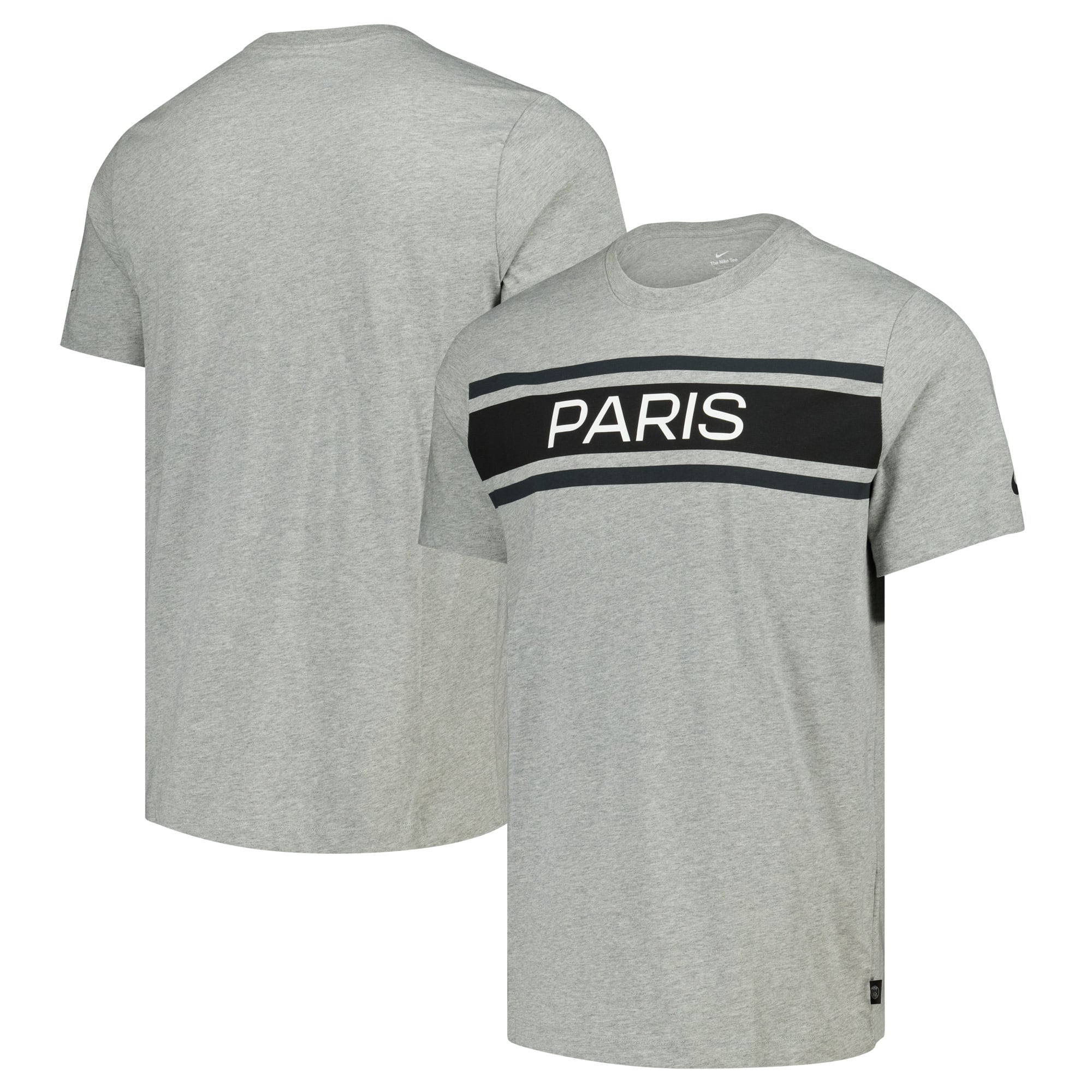 PSG Nike Paris T-Shirt - Dark Grey