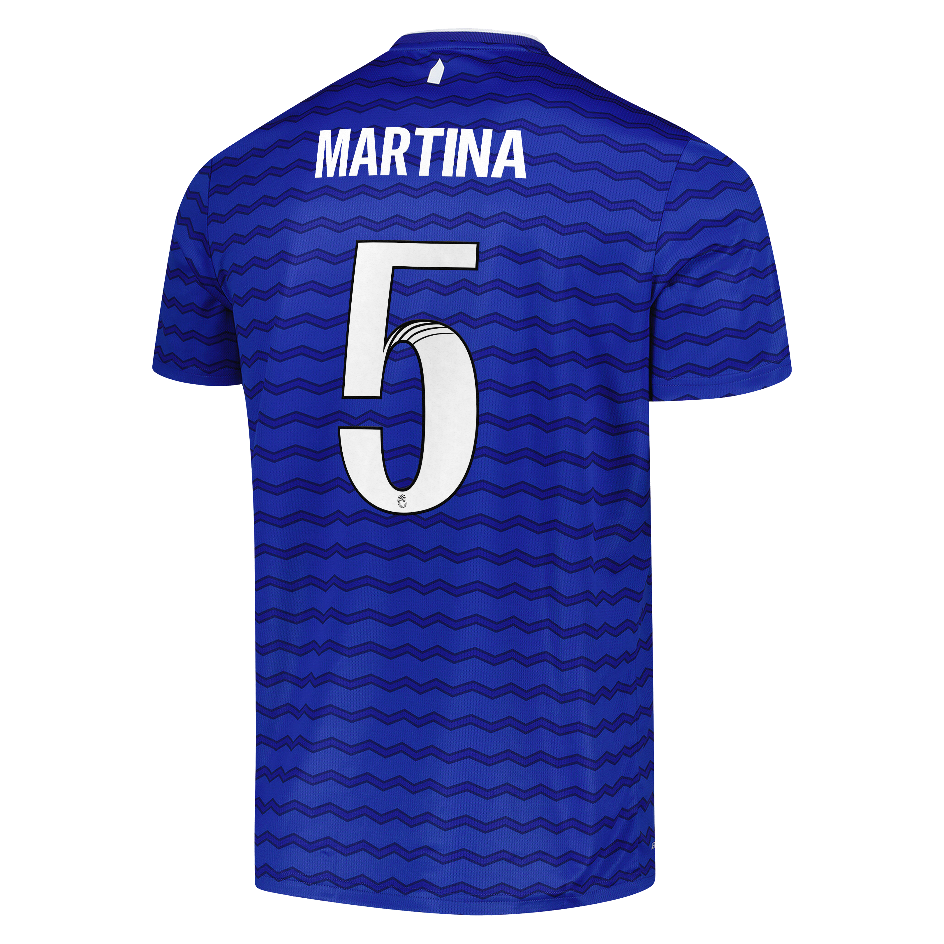Everton Castore WSL Home Replica Shirt 2025-26 - Unsponsored with Martina 5  printing, , rebel_hi-res