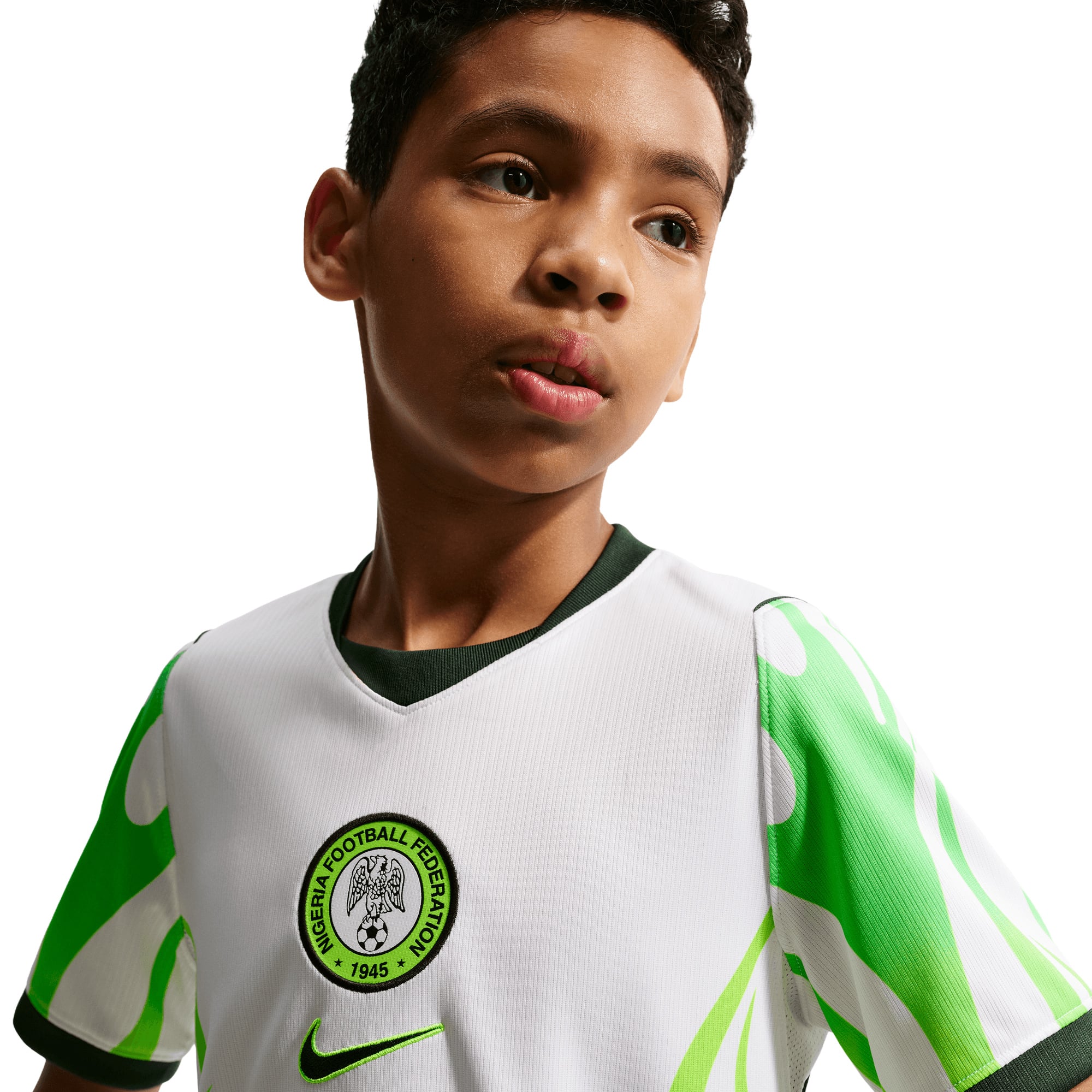 Nigeria Nike Away Stadium Shirt 2026 - Kids, , rebel_hi-res