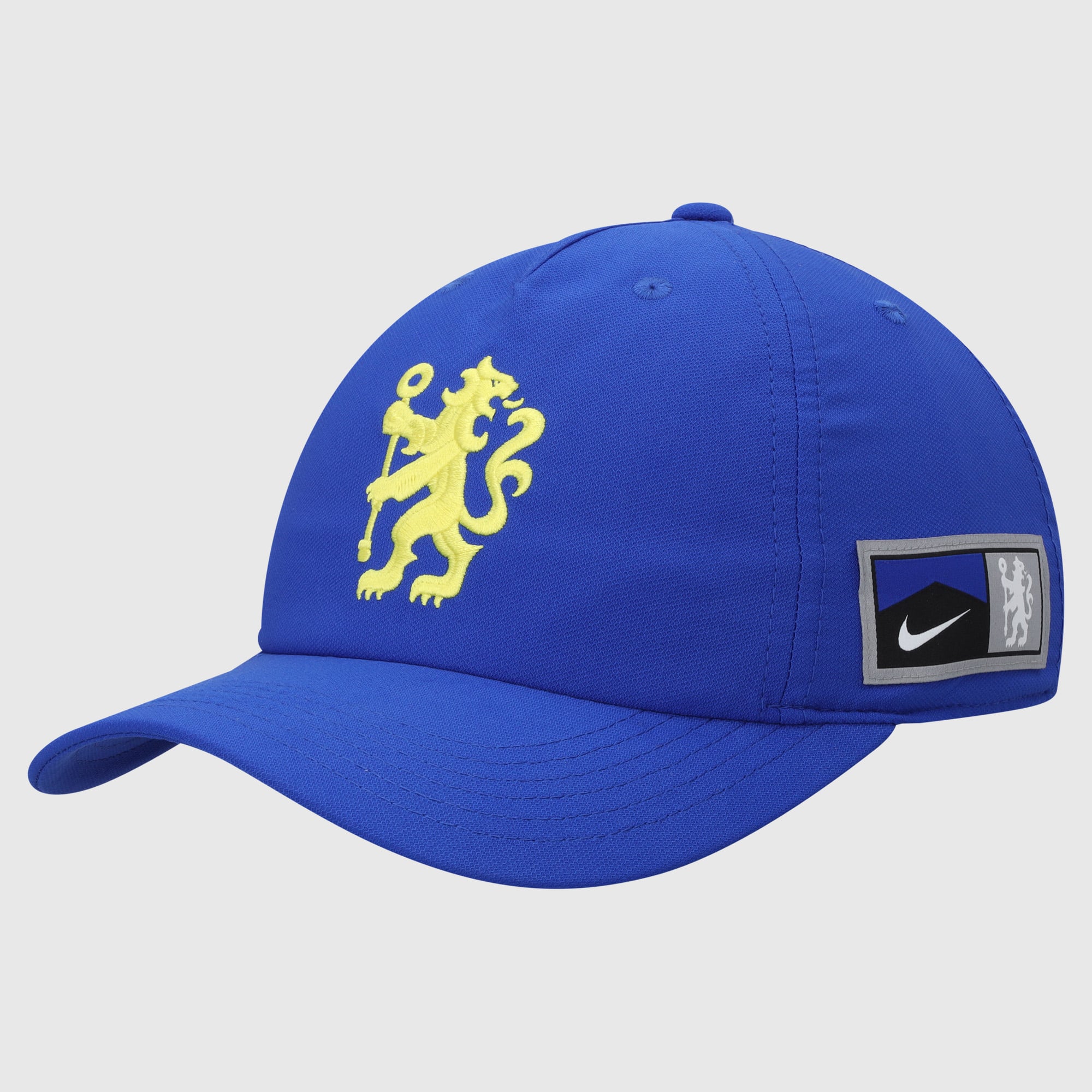 Chelsea Nike Club Poly 5panel Cap - Bright Blue - Kids, , rebel_hi-res