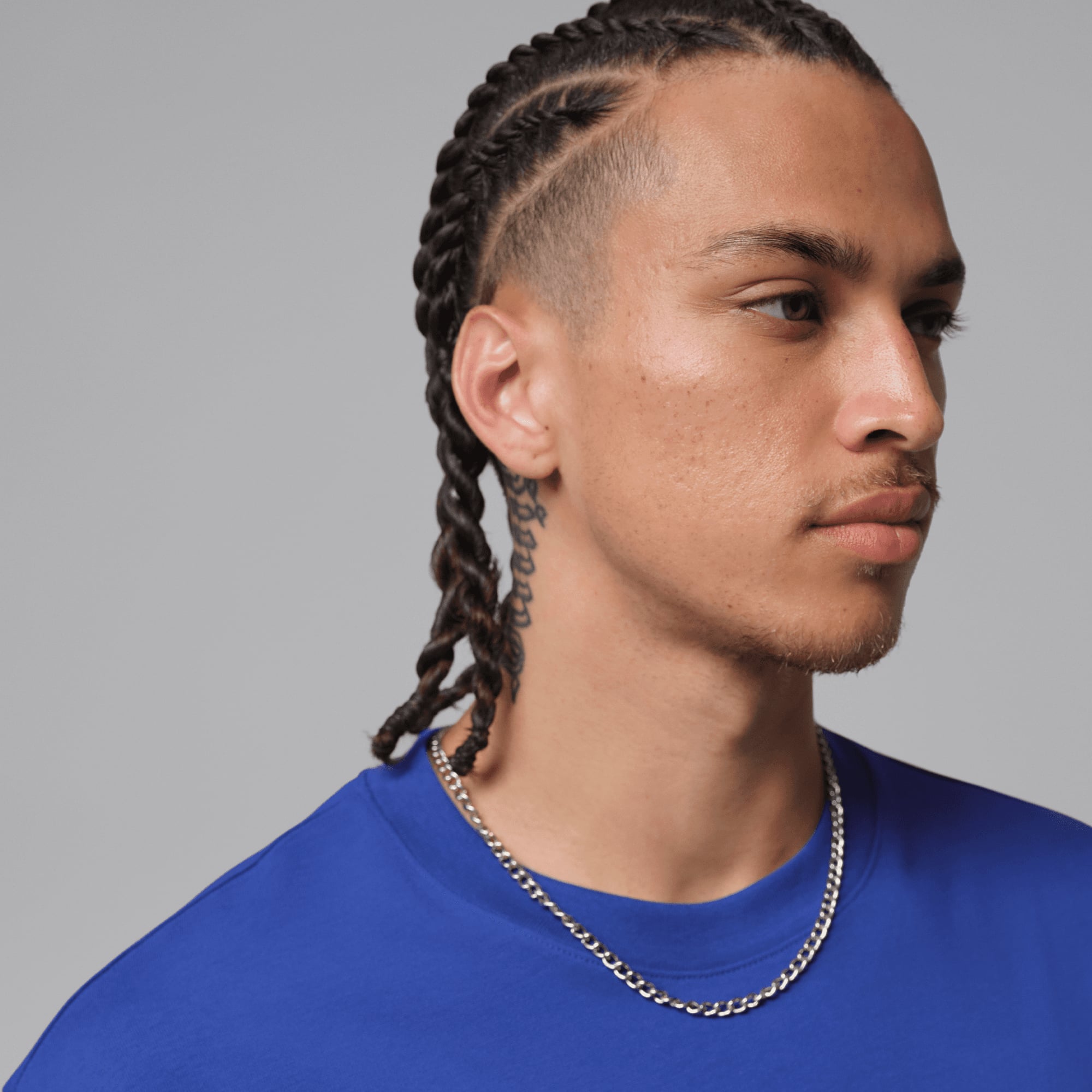 Brazil Jordan Logo Crew T-Shirt - Old Royal, , rebel_hi-res