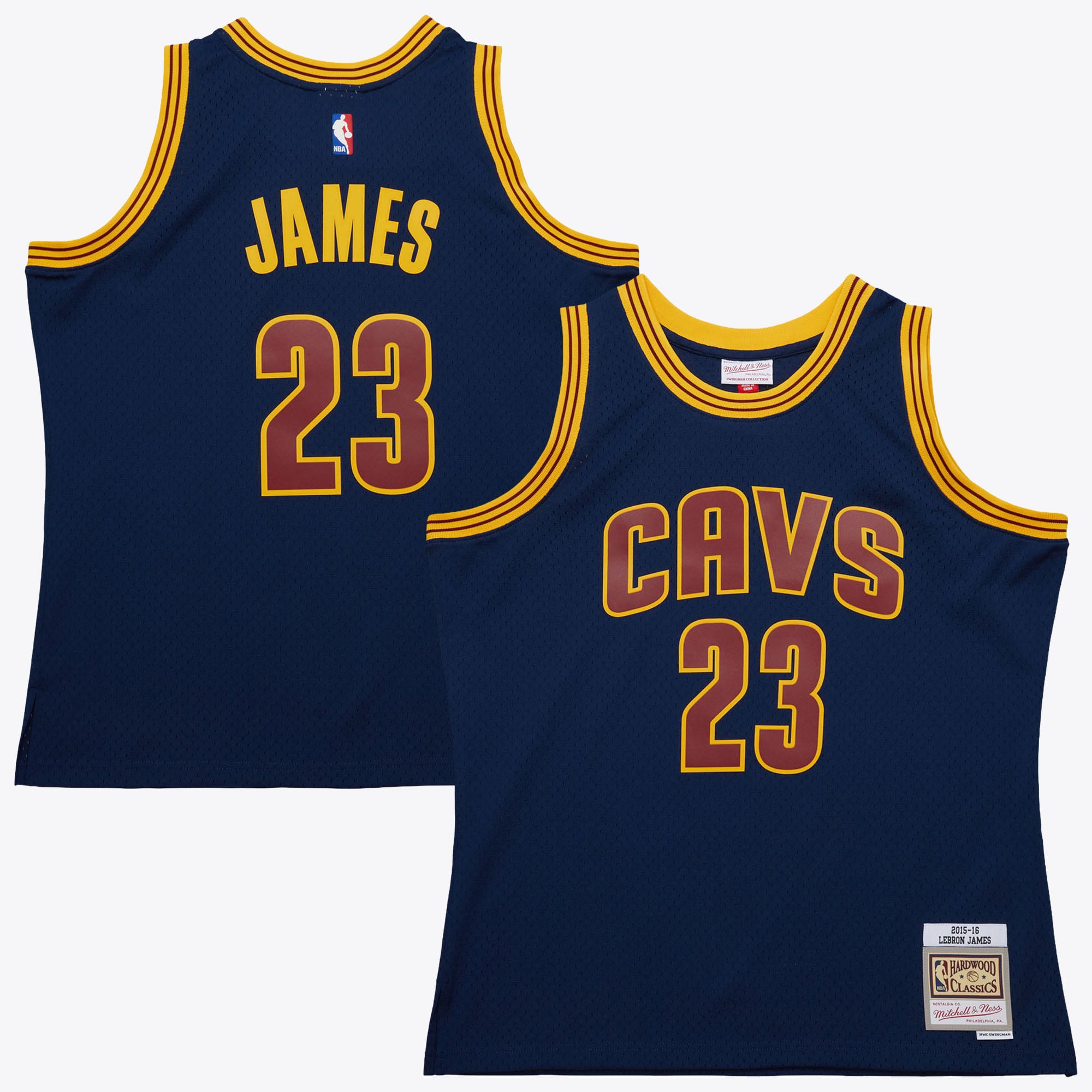 Cleveland Cavaliers NBA M&N Swingman Jersey - Lebron James, , rebel_hi-res