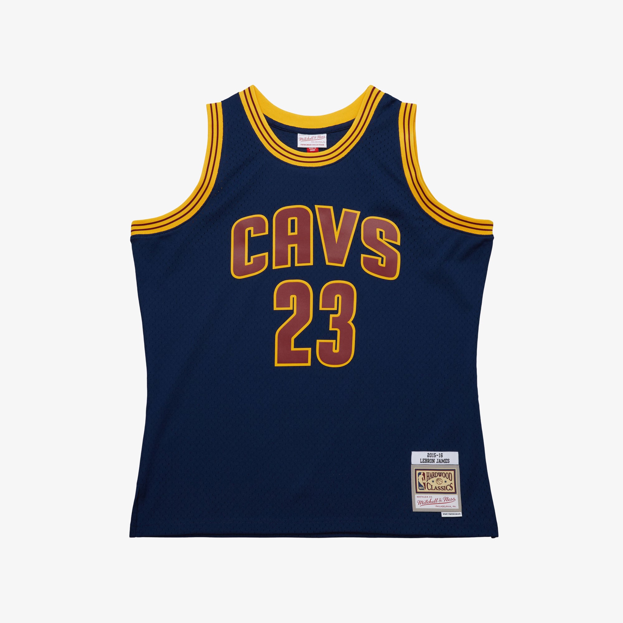 Cleveland Cavaliers NBA M&N Swingman Jersey - Lebron James, , rebel_hi-res