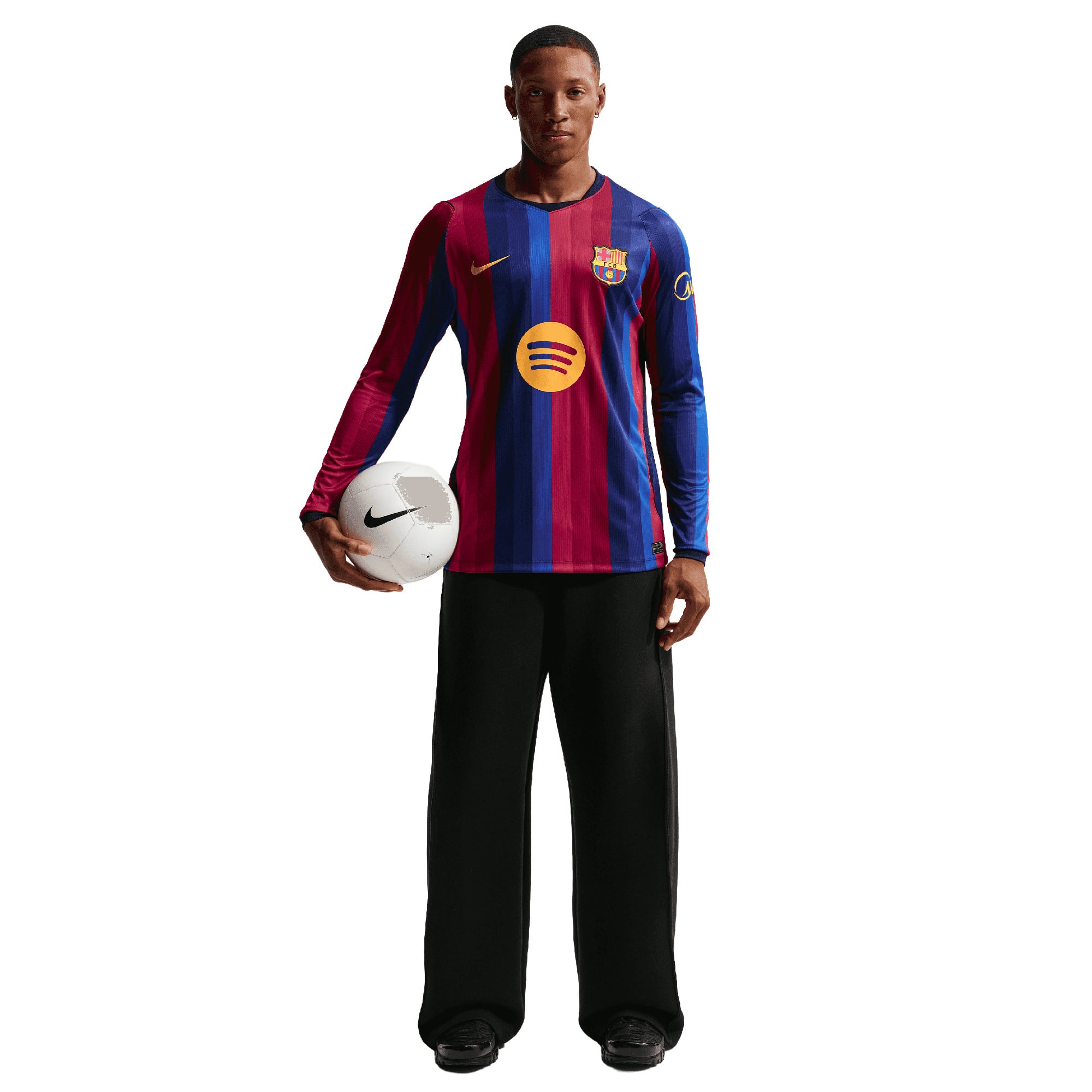 Barcelona Nike Home Stadium Long Sleeve Shirt 2026-27, , rebel_hi-res