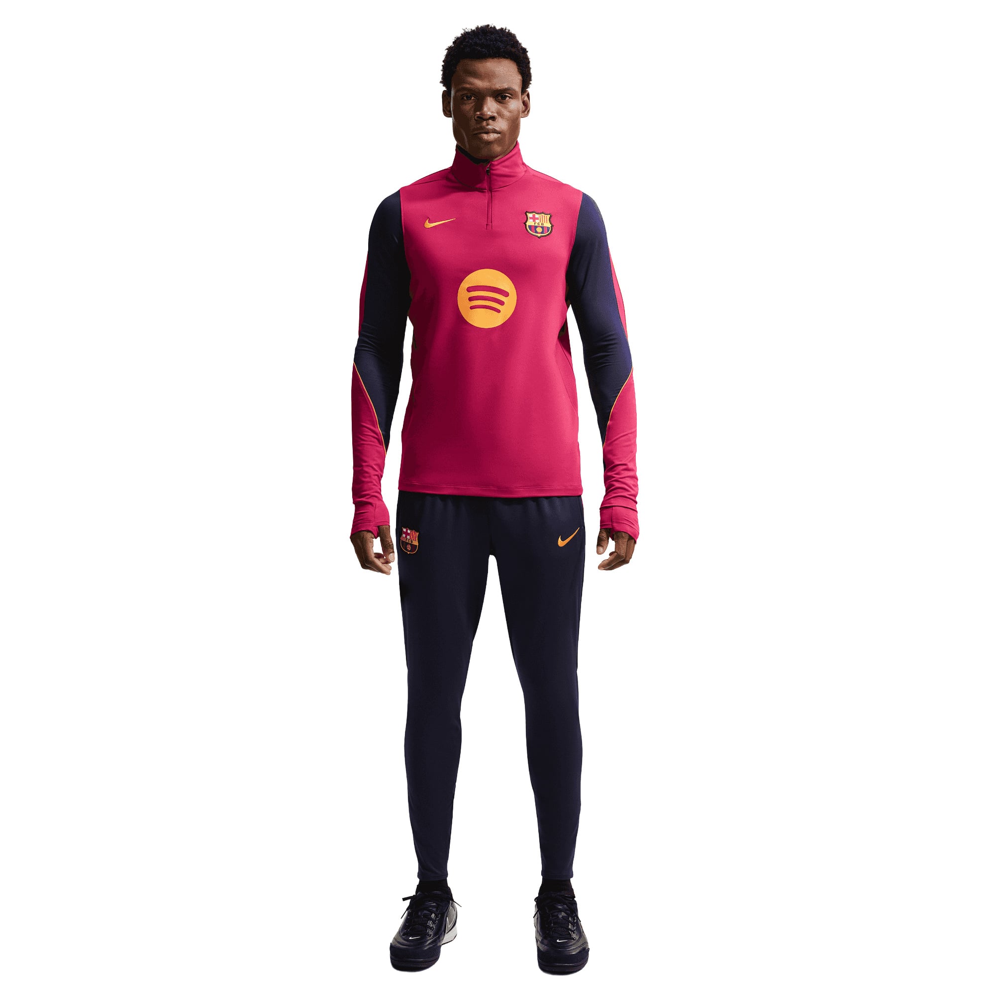 Barcelona Nike Strike Trainining Drill Top - Noble Red, , rebel_hi-res