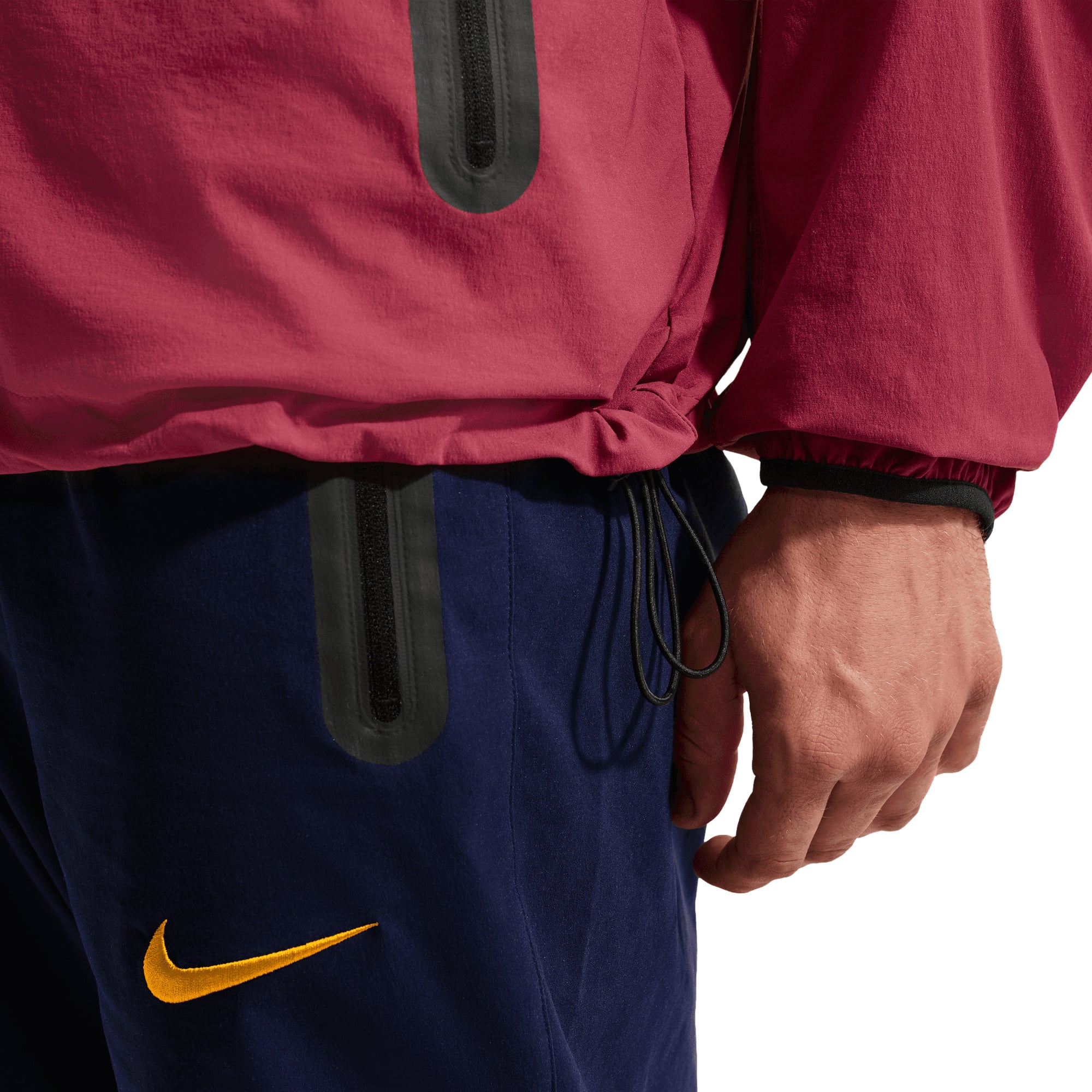 Barcelona Nike Tech Woven Jacket - Noble Red, , rebel_hi-res