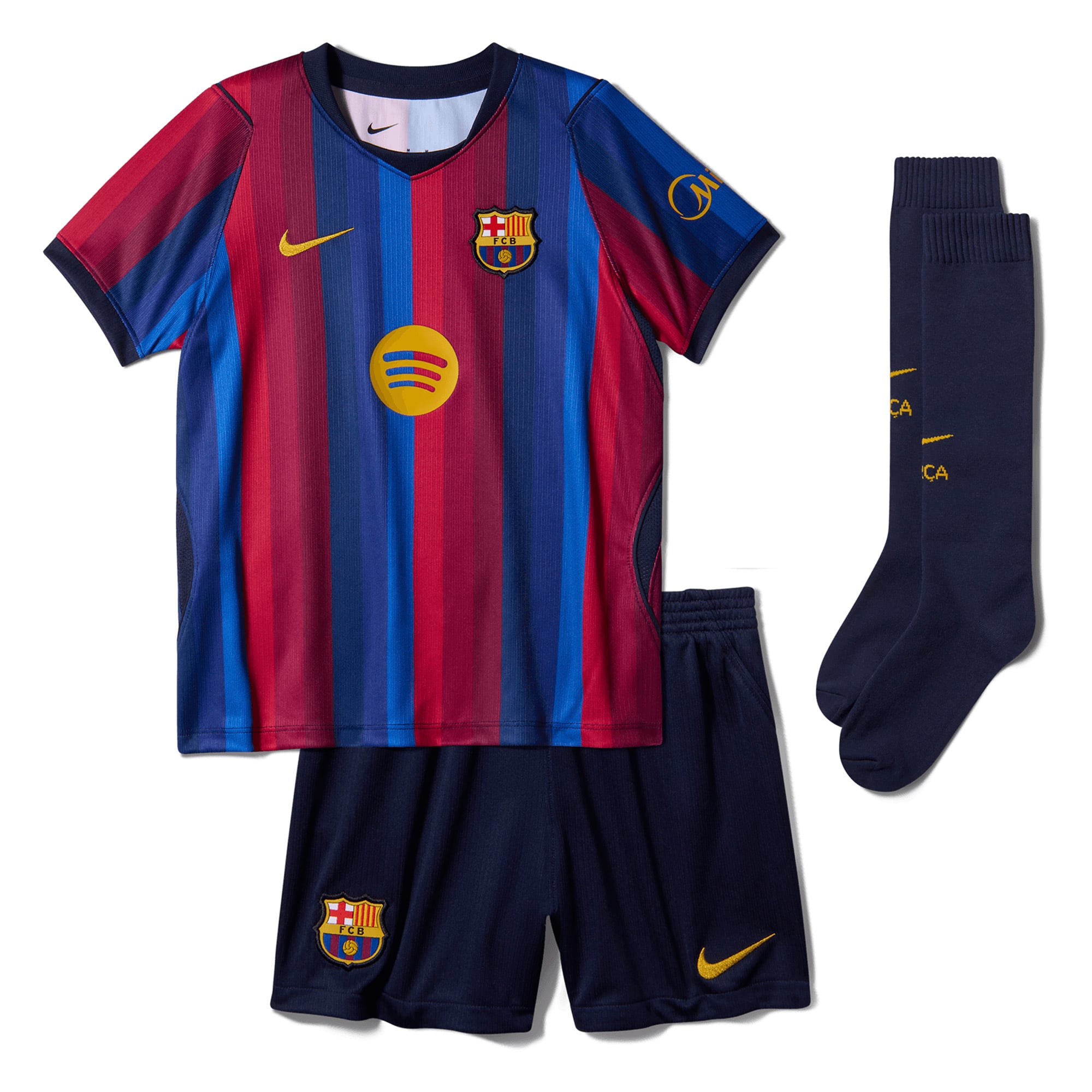 Barcelona Nike Home Stadium Mini Kit 2026-27 - Little Kids, , rebel_hi-res