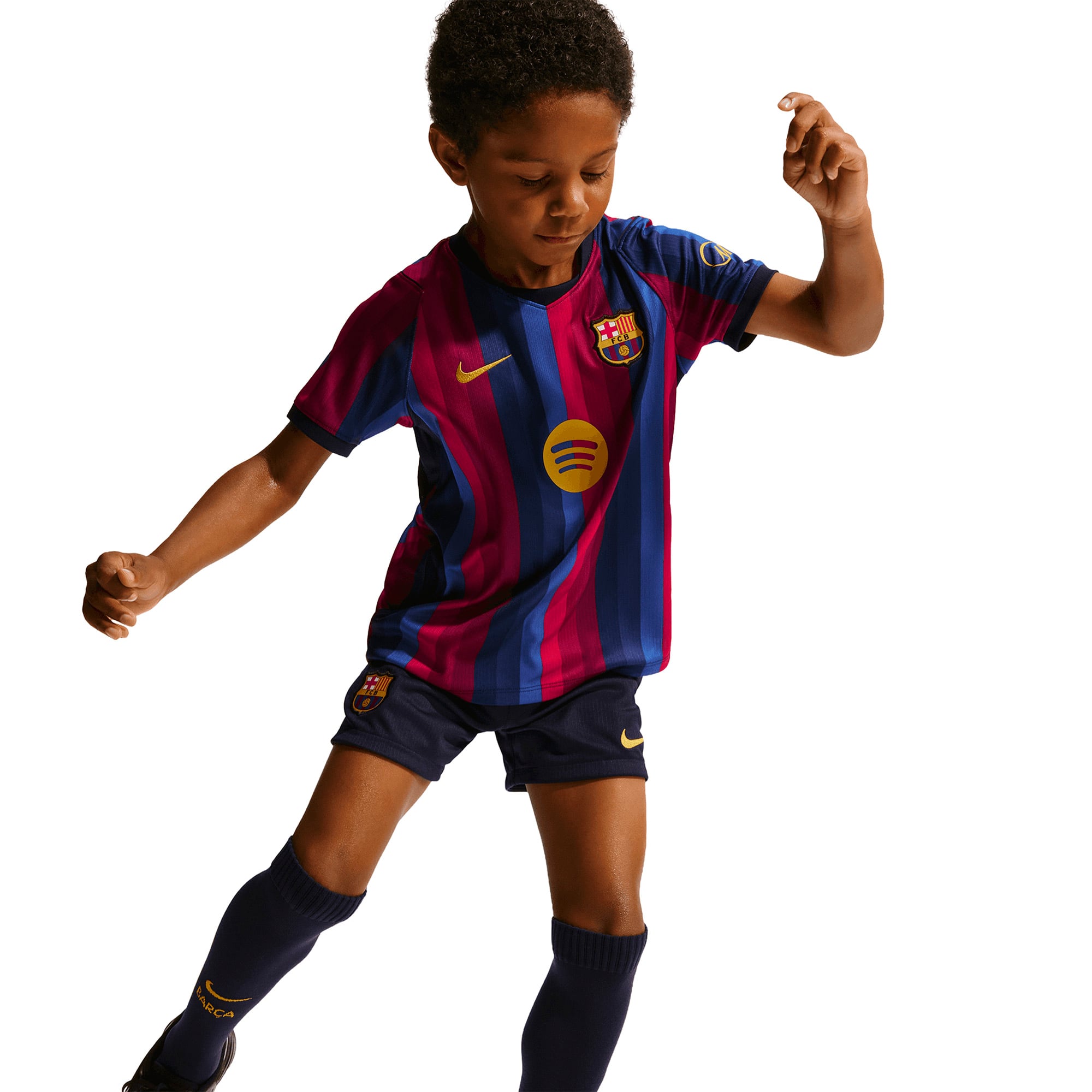 Barcelona Nike Home Stadium Mini Kit 2026-27 - Little Kids, , rebel_hi-res