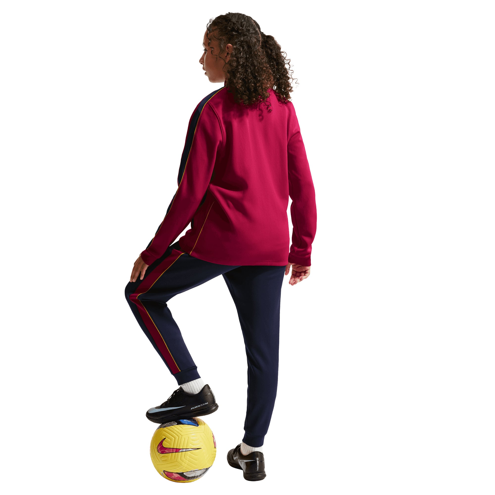 Barcelona Nike Strike Training Tracksuit - Noble Red/Blackened Blue - Kids, , rebel_hi-res
