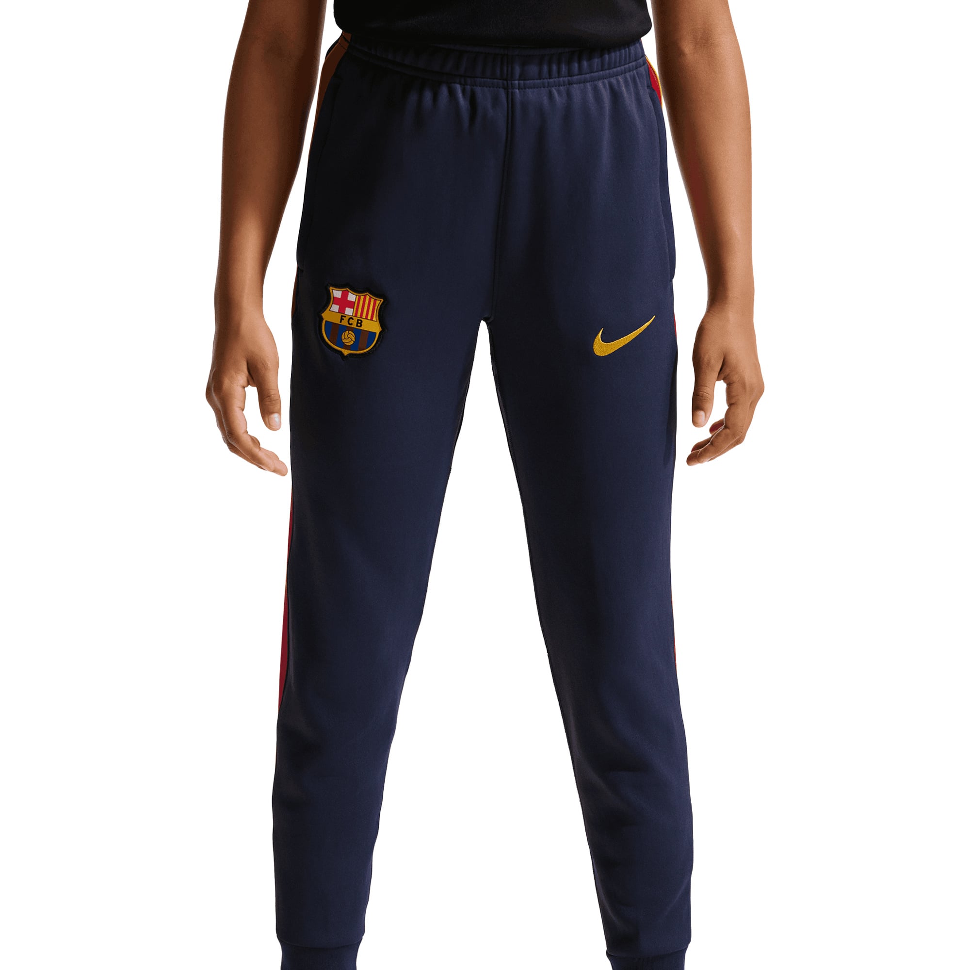 Barcelona Nike Strike Training Tracksuit - Noble Red/Blackened Blue - Kids, , rebel_hi-res