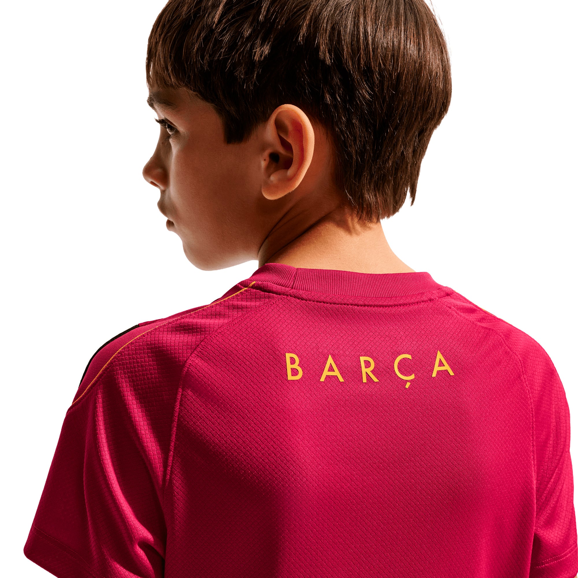 Barcelona Nike Strike Training Top - Noble Red - Kids, , rebel_hi-res