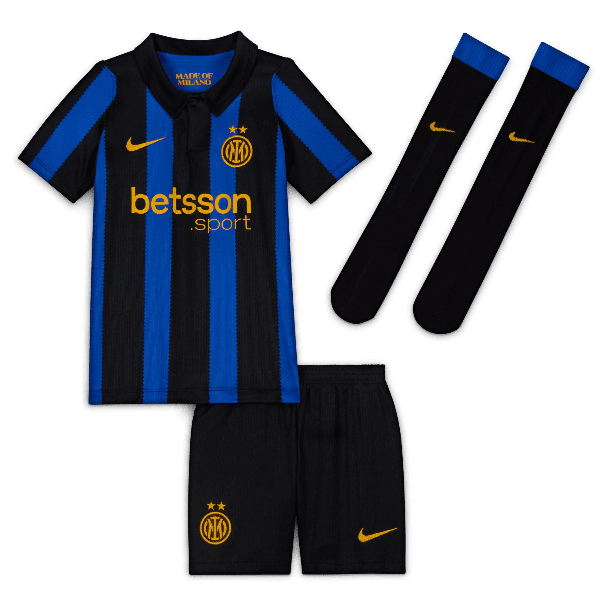 Inter Milan Nike Home Stadium Mini Kit 2026-27 - Little Kids, , rebel_hi-res