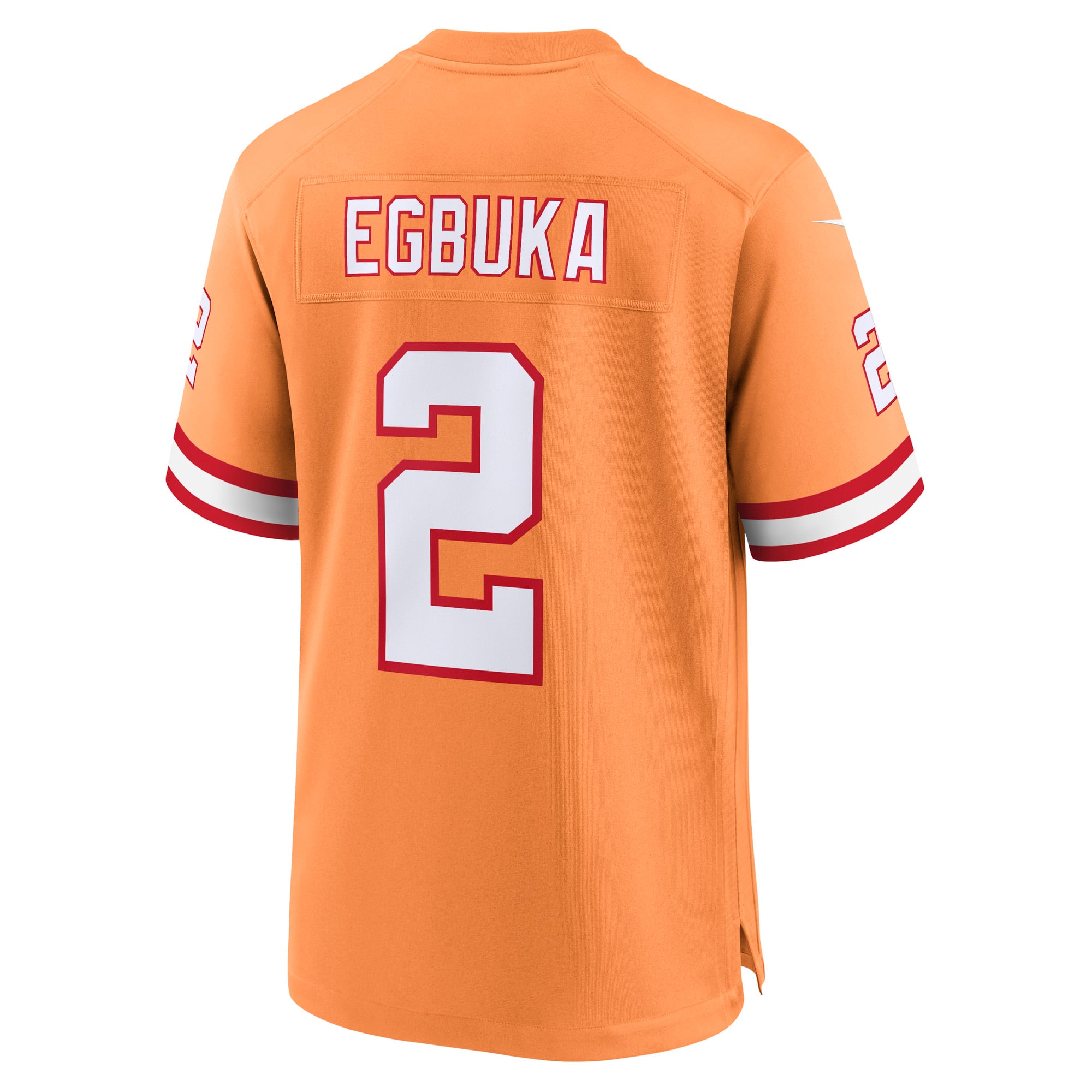 Tampa Bay Buccaneers Nike Secondary Alternate Throwback Game Jersey - Creamsicle - Emeka Egbuka - Mens, , rebel_hi-res