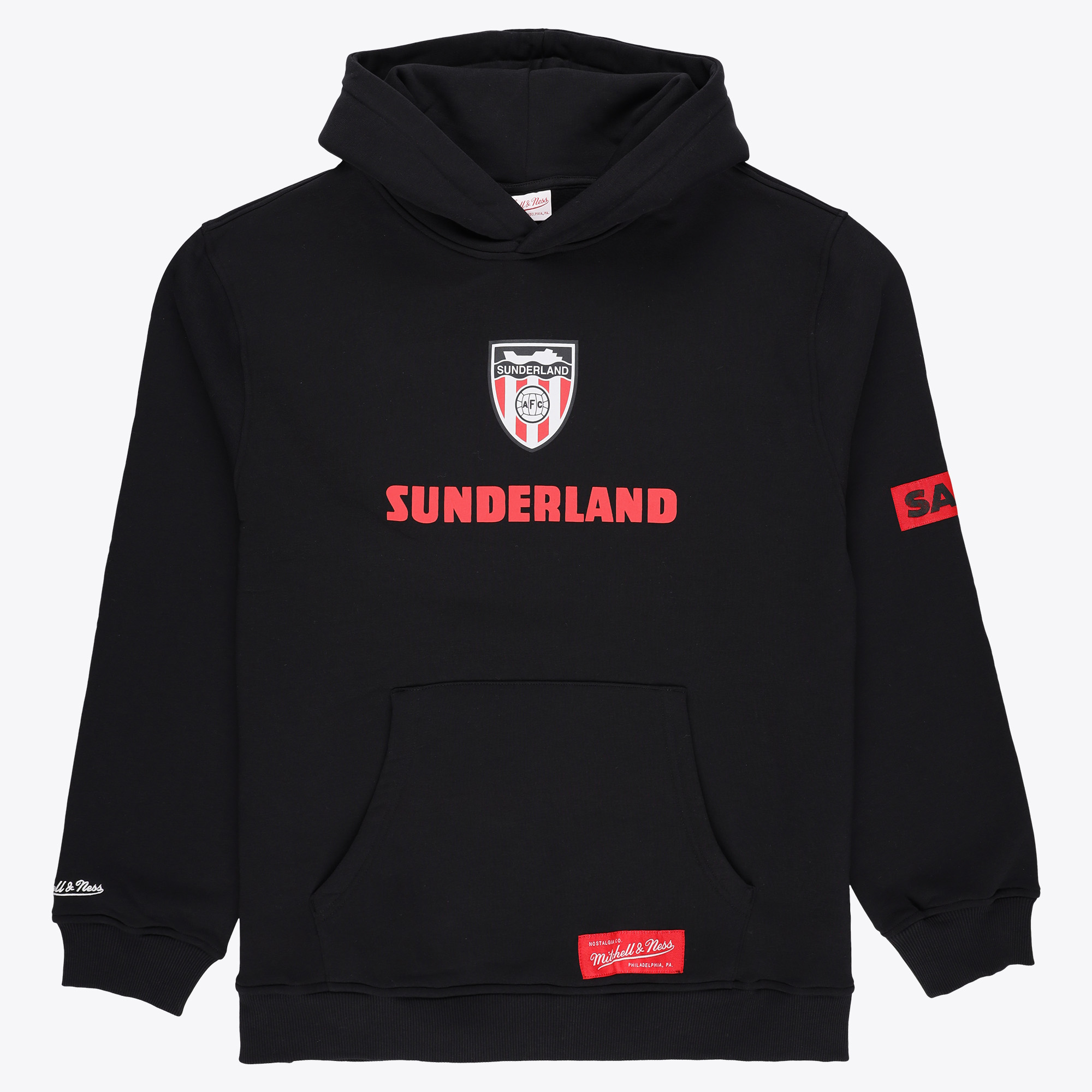 Sunderland x Mitchell & Ness Scenic Hoodie - Black - Mens, , rebel_hi-res