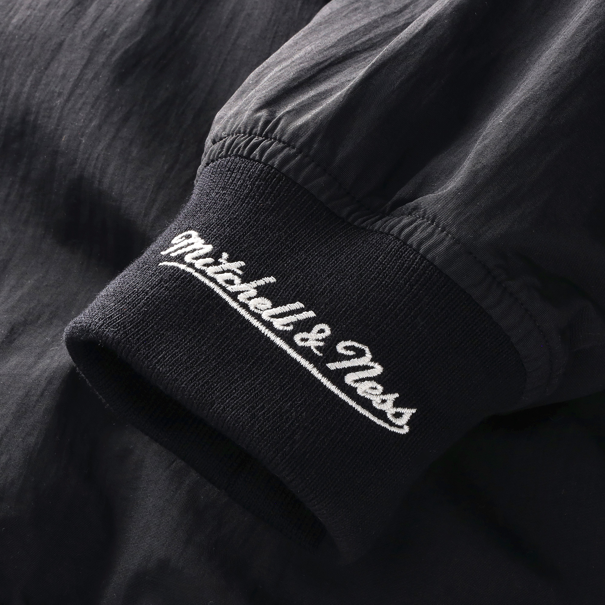 Sunderland x Mitchell & Ness Pop Track Jacket - Black - Mens, , rebel_hi-res