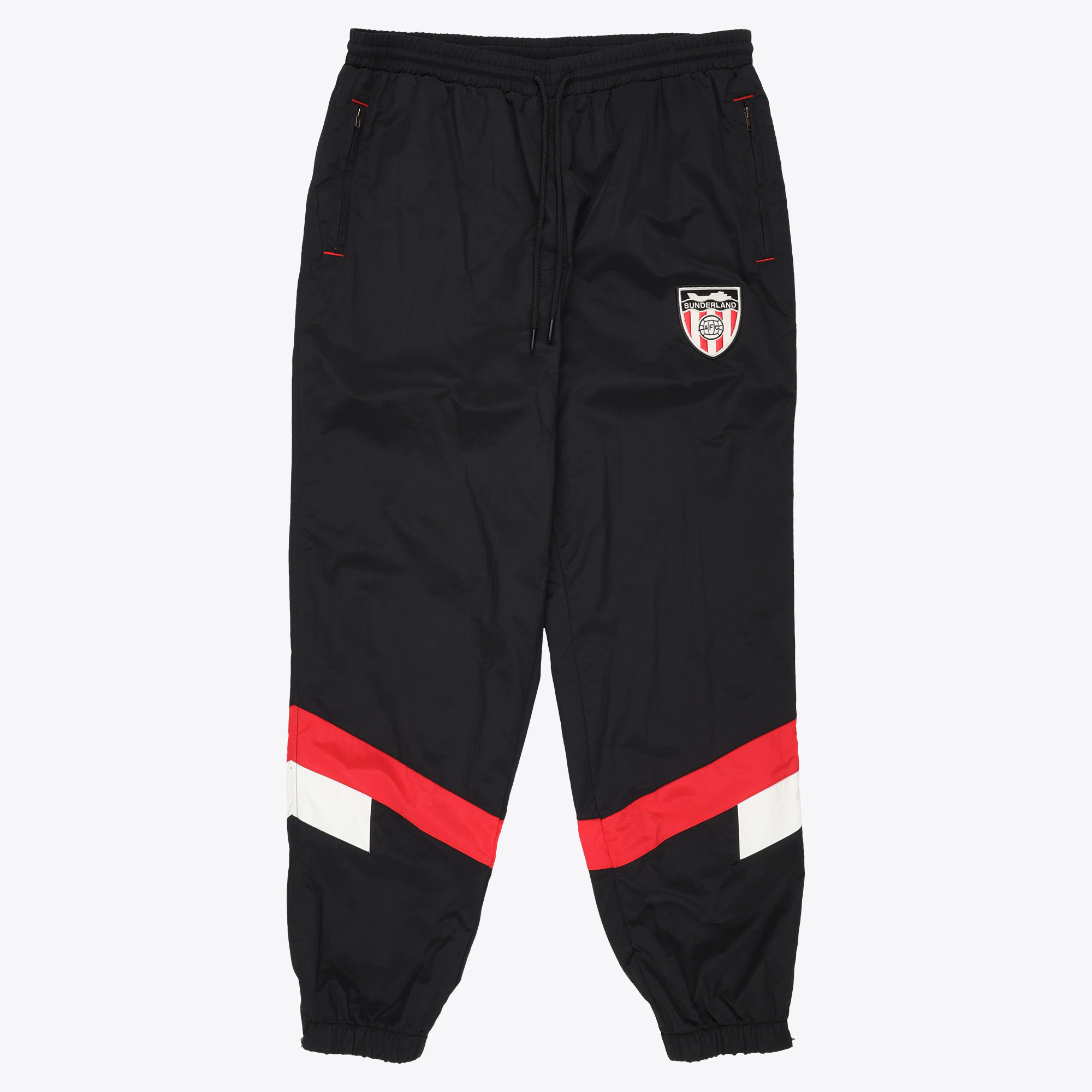 Sunderland x Mitchell & Ness Track Pants - Black - Mens, , rebel_hi-res