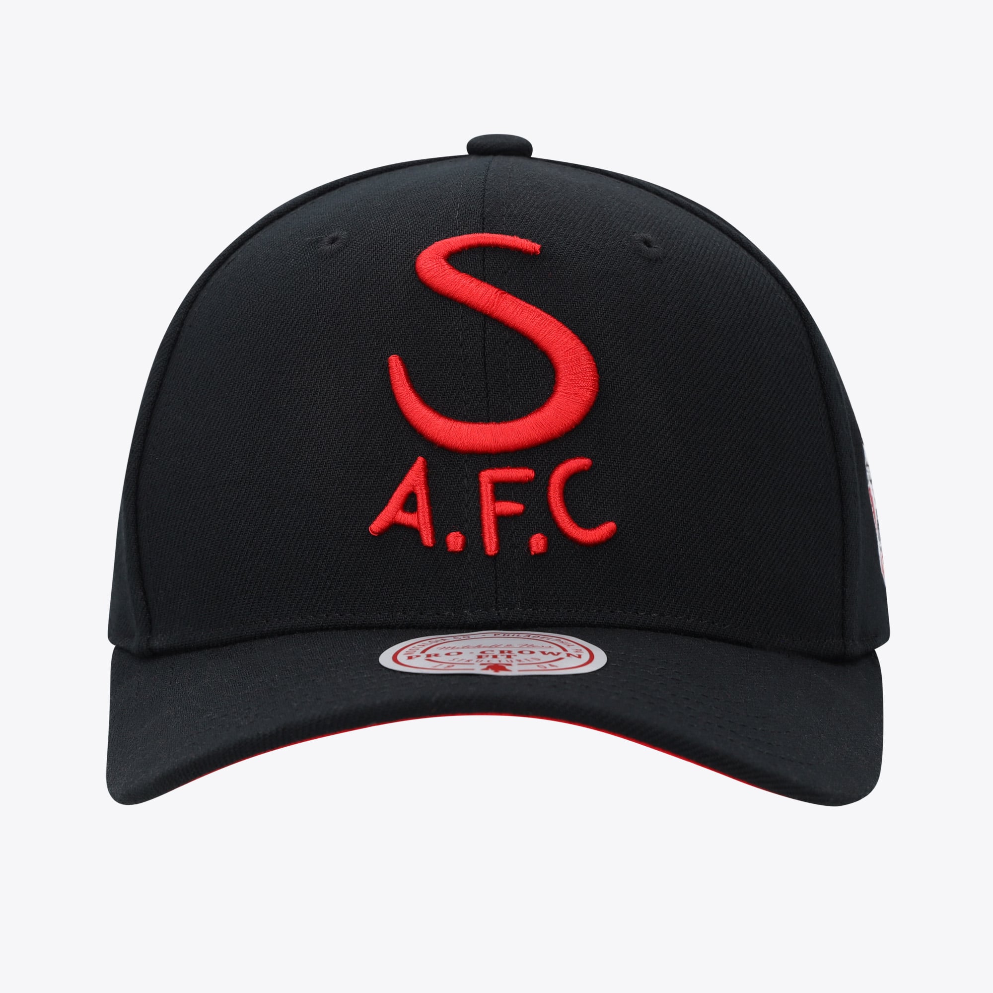 Sunderland x Mitchell & Ness Pro Crown Cap - Black - Mens, , rebel_hi-res