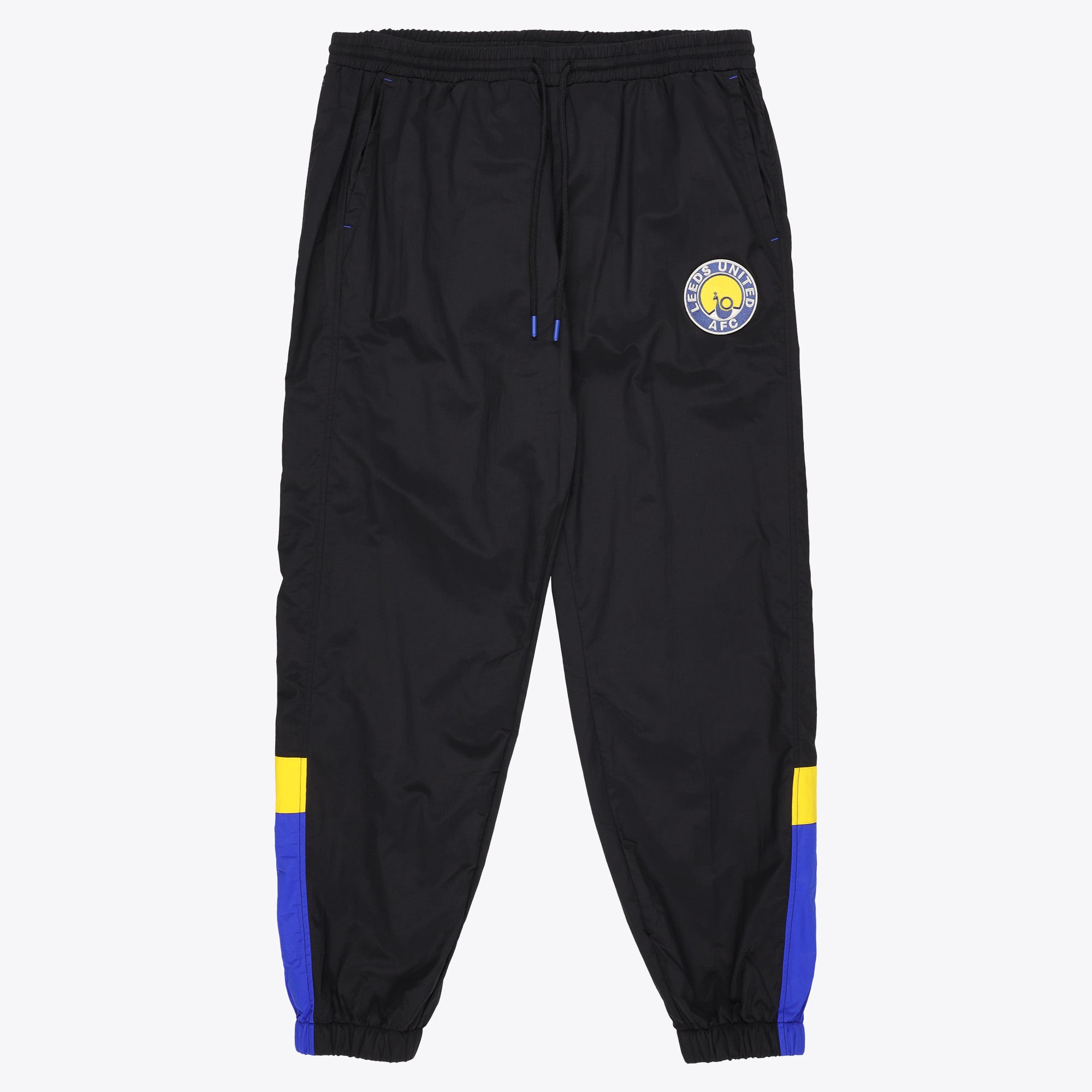 Leeds United x Mitchell & Ness Pipe Track Pants - Blue - Mens, , rebel_hi-res