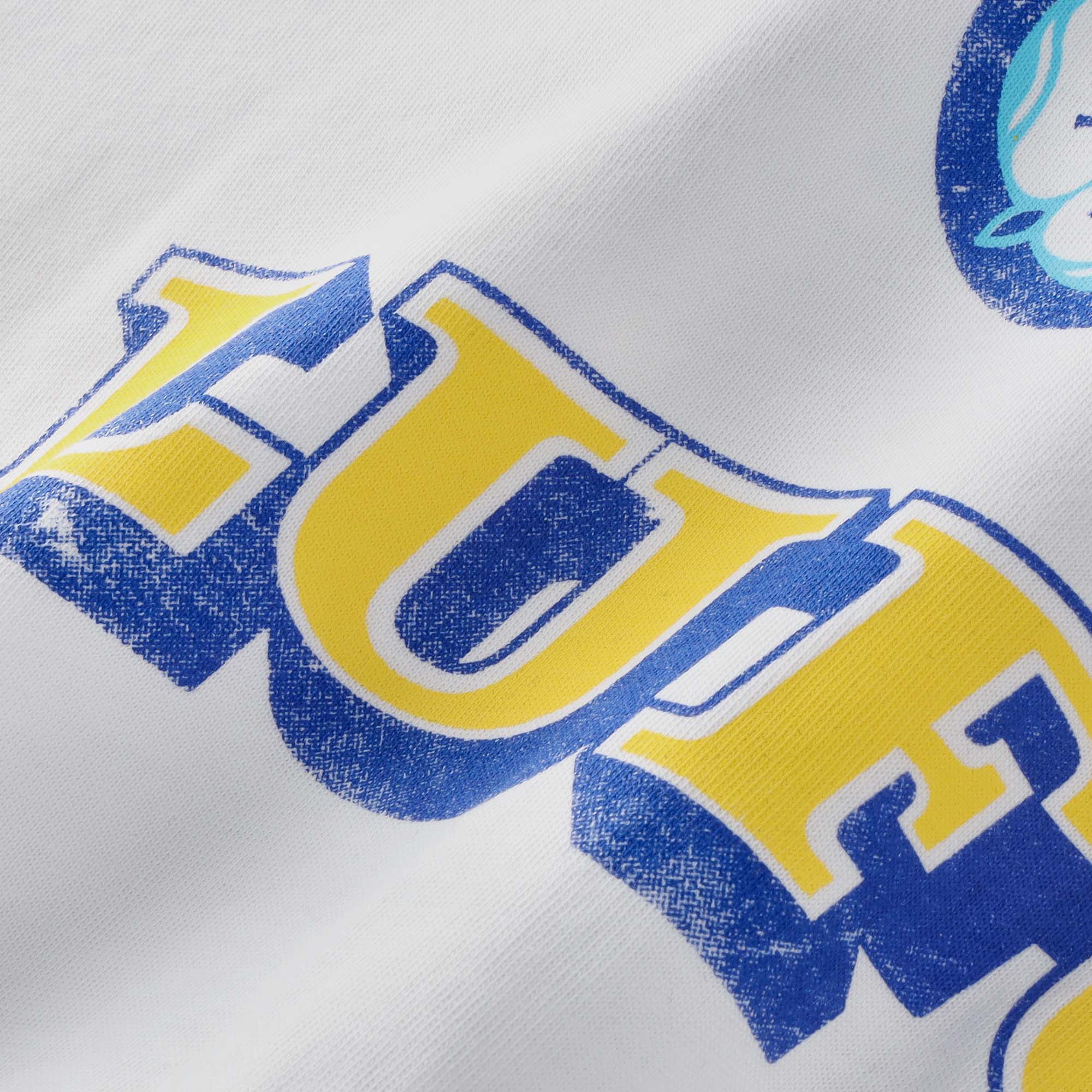 Leeds United x Mitchell & Ness Program T-Shirt - White - Mens, , rebel_hi-res