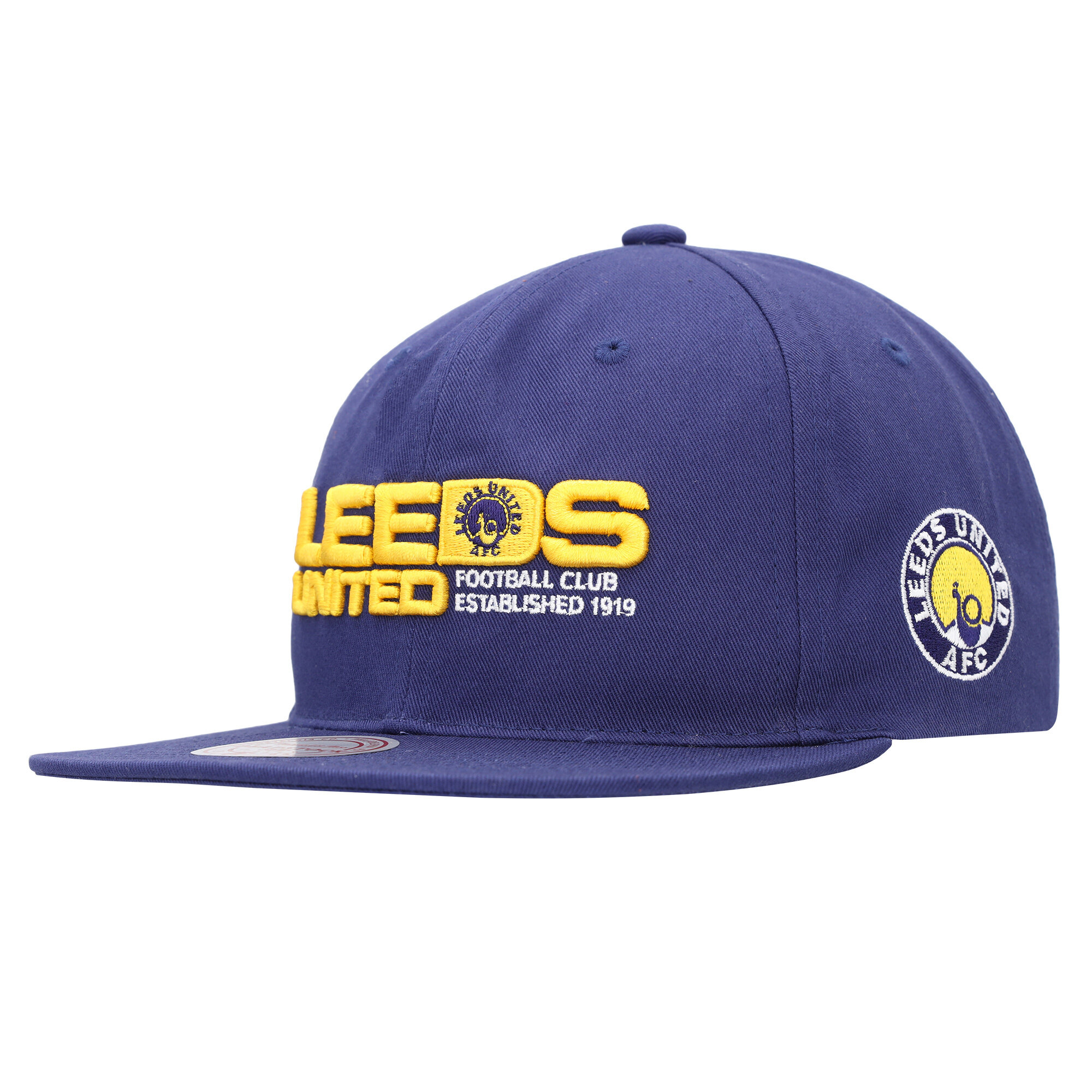 Leeds United x Mitchell & Ness Mascot Deadstock Cap - Blue - Mens, , rebel_hi-res