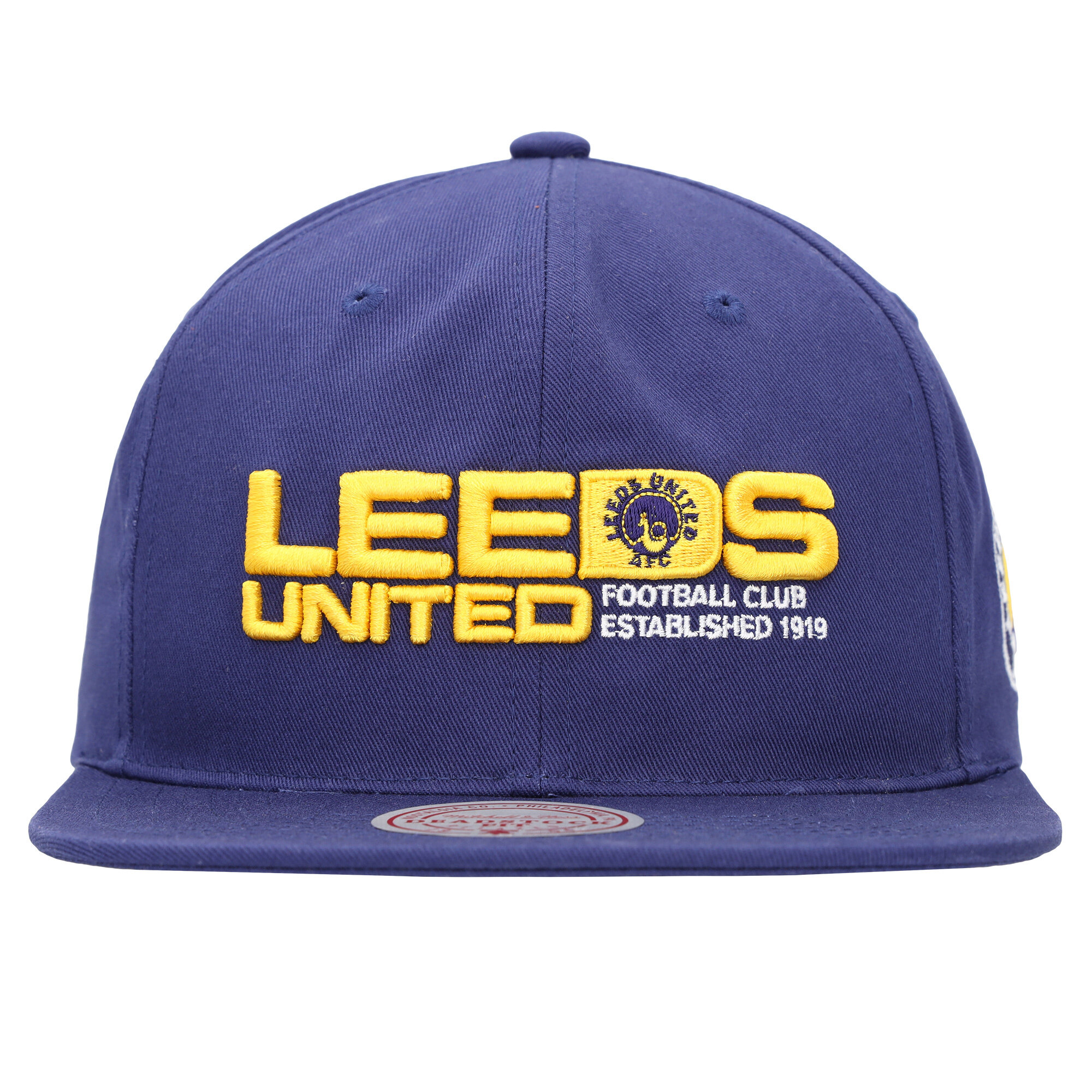 Leeds United x Mitchell & Ness Mascot Deadstock Cap - Blue - Mens, , rebel_hi-res