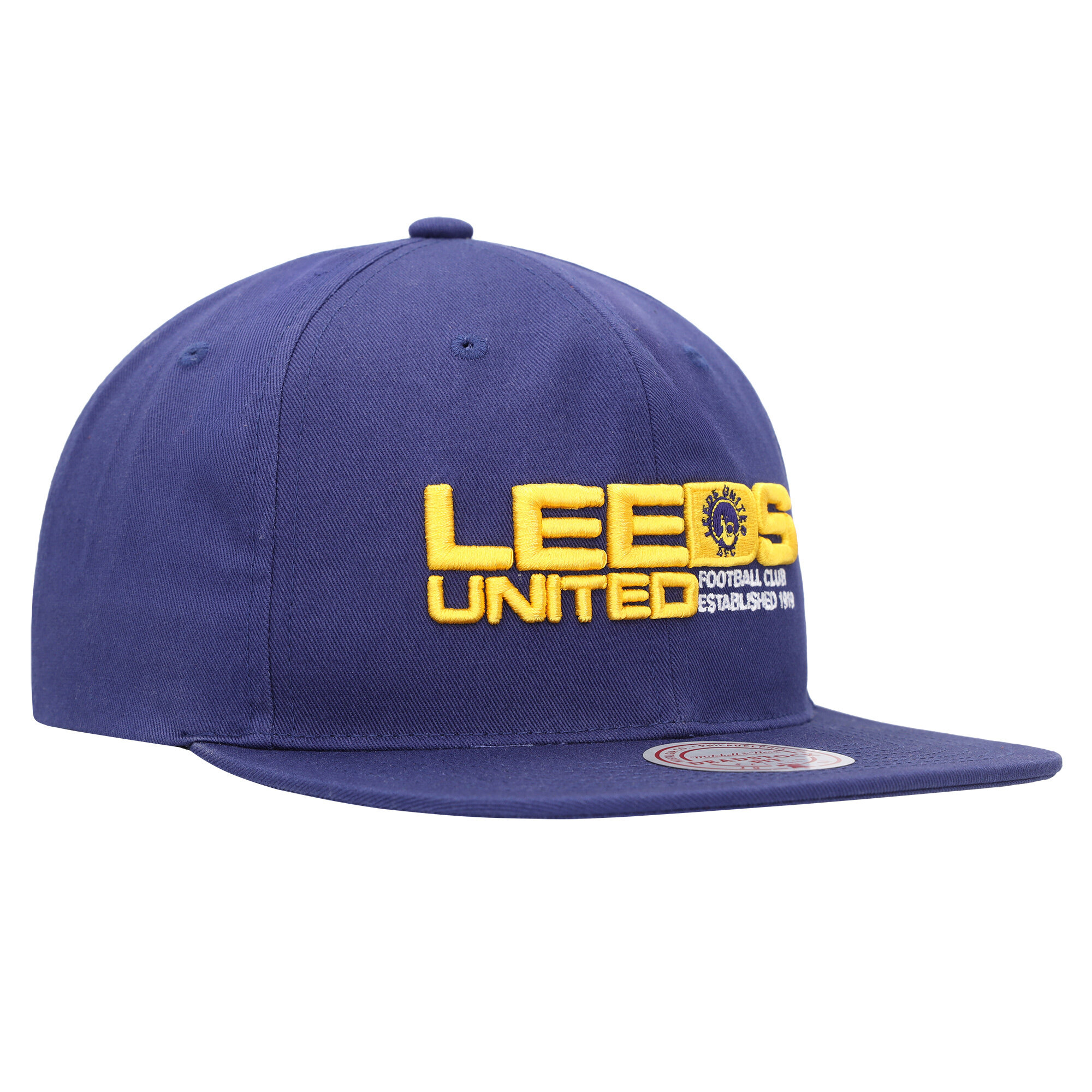 Leeds United x Mitchell & Ness Mascot Deadstock Cap - Blue - Mens, , rebel_hi-res