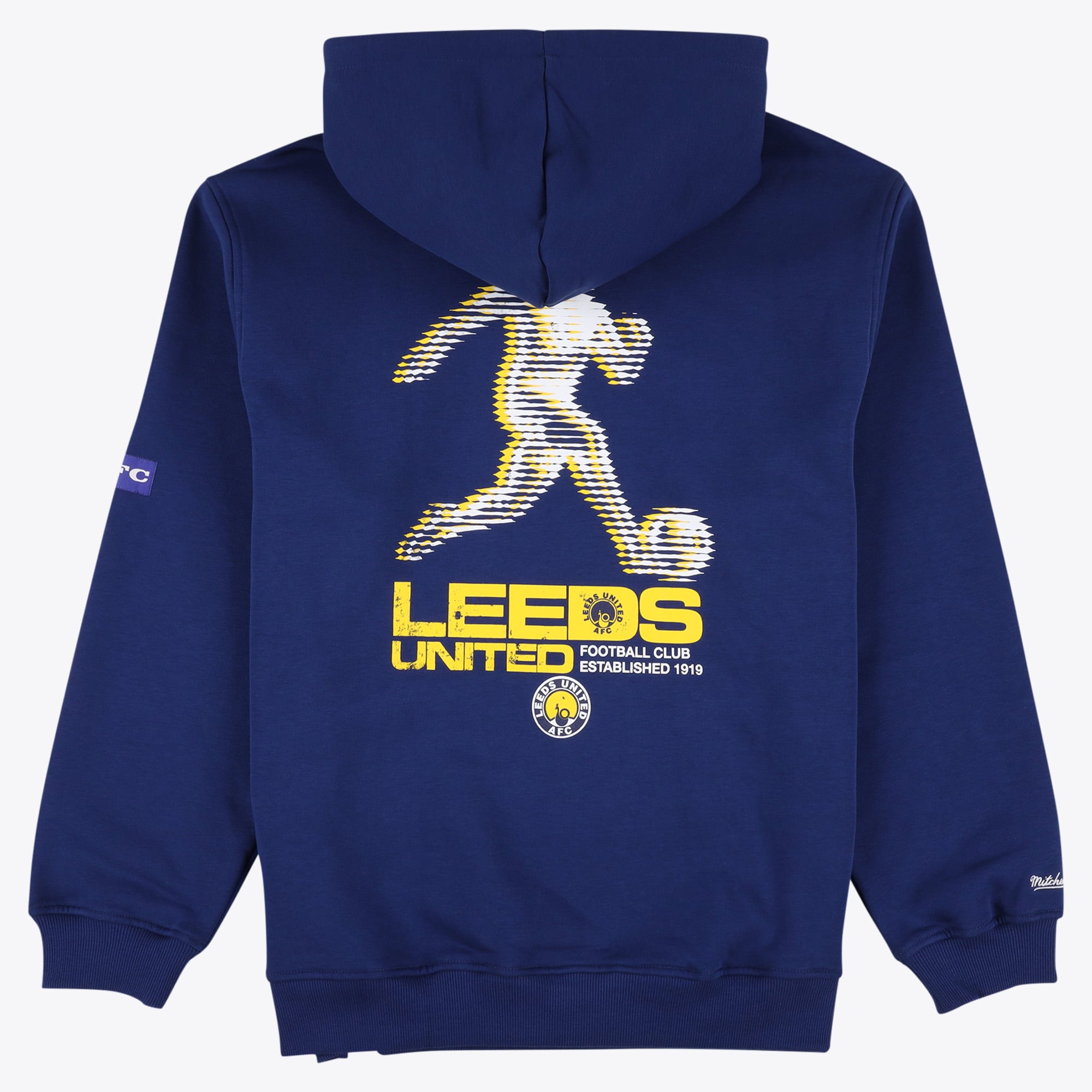 Leeds United x Mitchell & Ness Mascot Hoodie - Blue - Mens, , rebel_hi-res