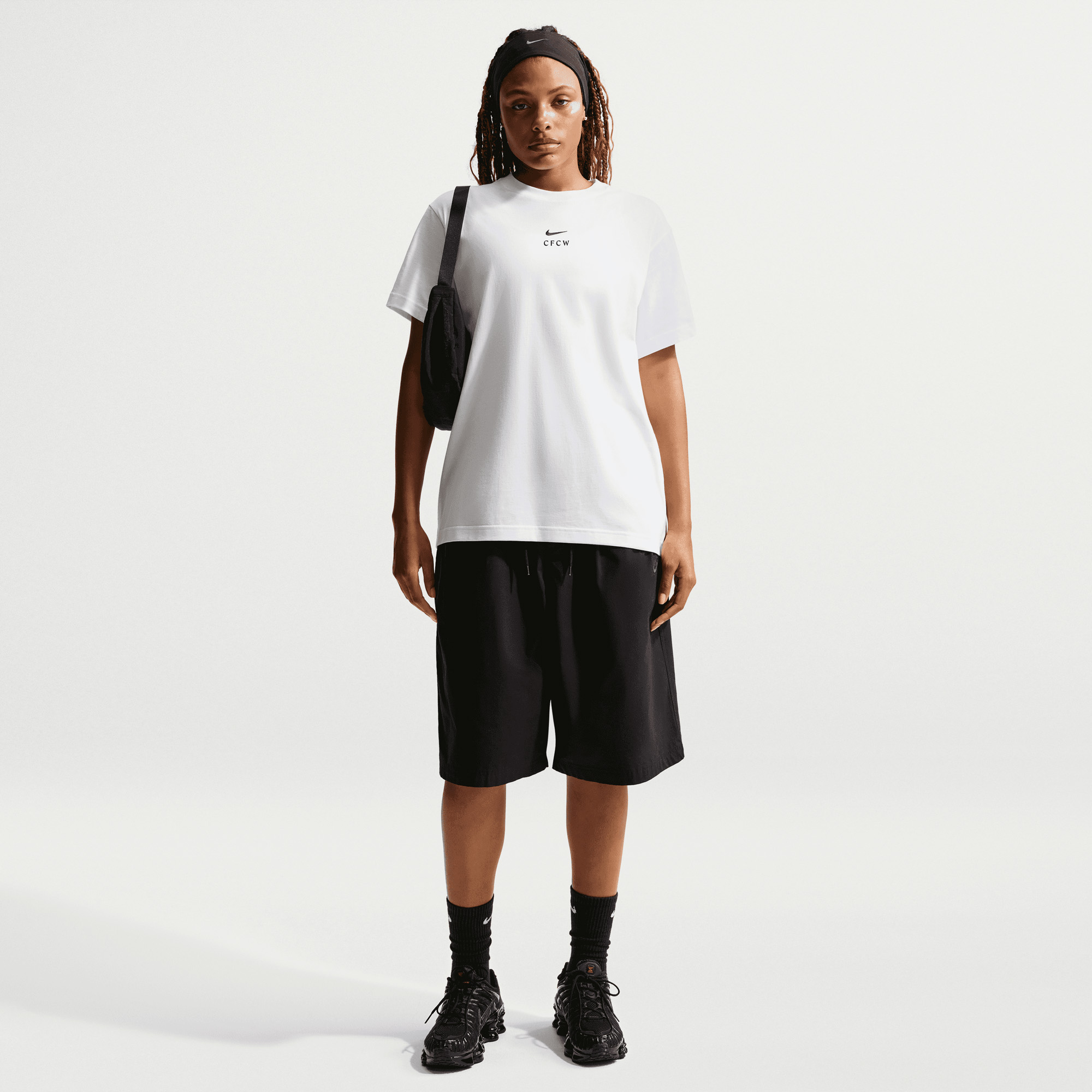 Chelsea CFCW Nike Classic T-Shirt - White - Womens, , rebel_hi-res