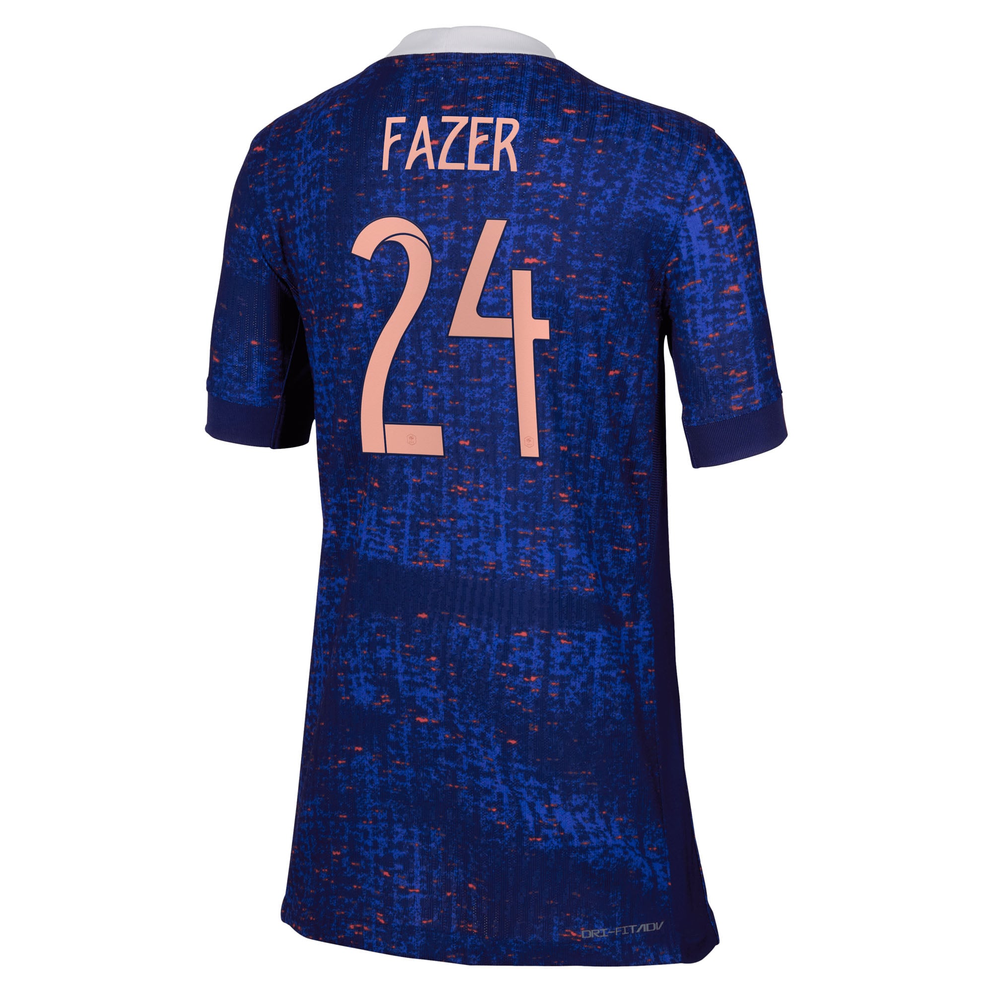 France Nike Home Stadium Shirt 2025 - Kids with Fazer 24 printing, , rebel_hi-res