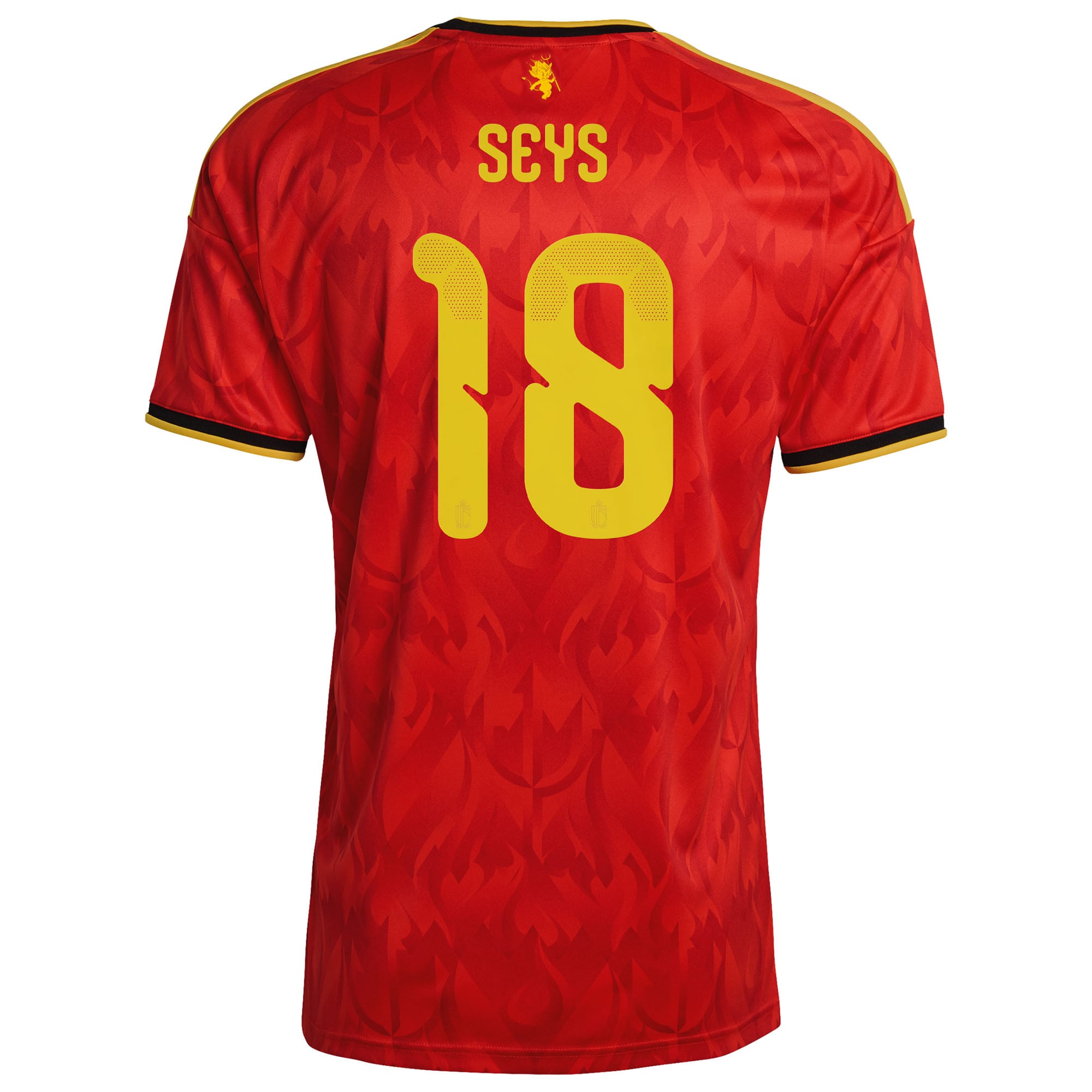 Belgium adidas Home Shirt 2026 with Seys 16 printing, , rebel_hi-res