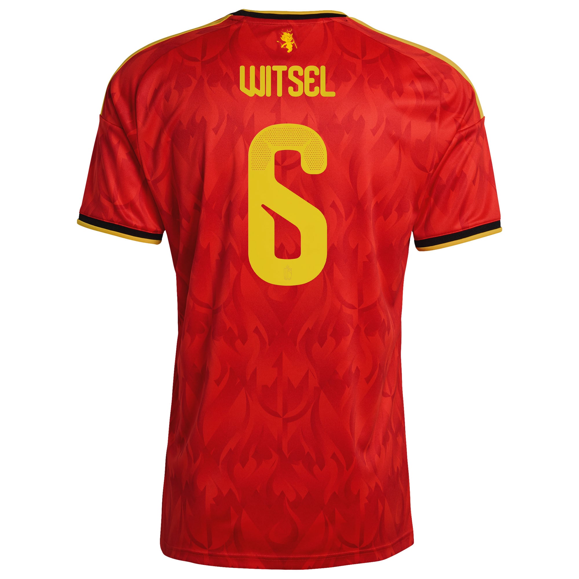 Belgium adidas Home Shirt 2026 with Witsel 6 printing, , rebel_hi-res