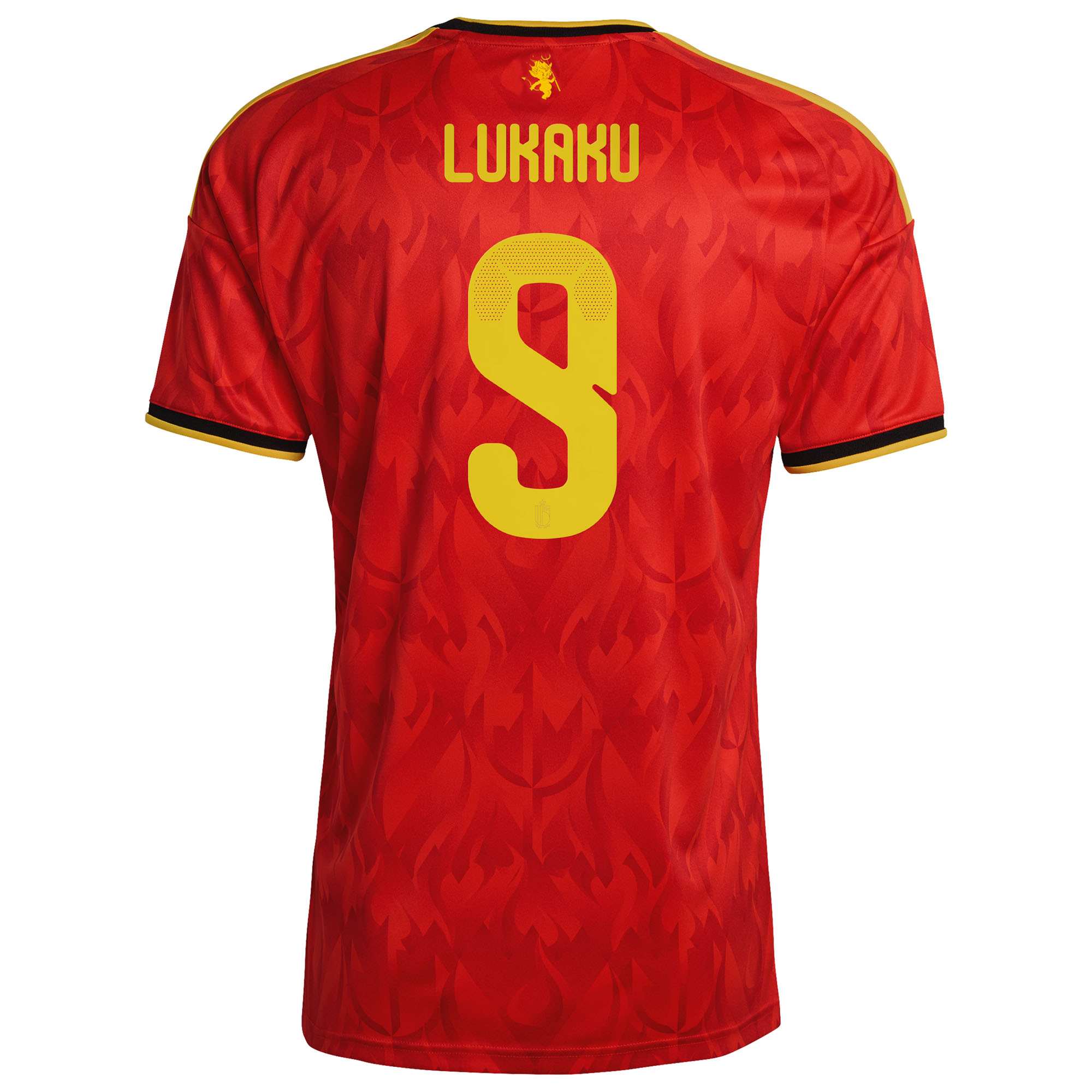Belgium adidas Home Shirt 2026 with Lukaku 10 printing, , rebel_hi-res
