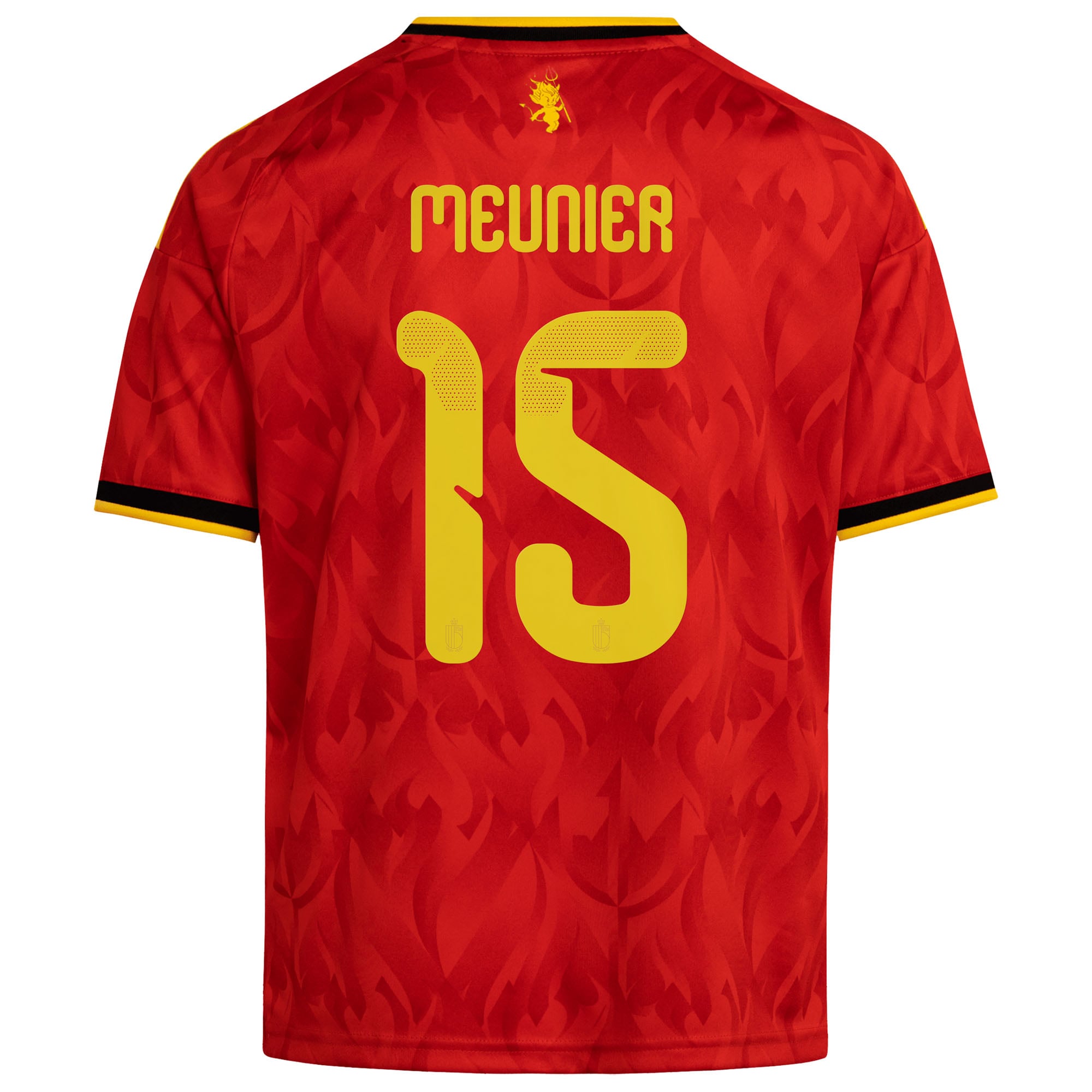 Belgium adidas Home Shirt 2026 - Kids with Meunier 15 printing, , rebel_hi-res