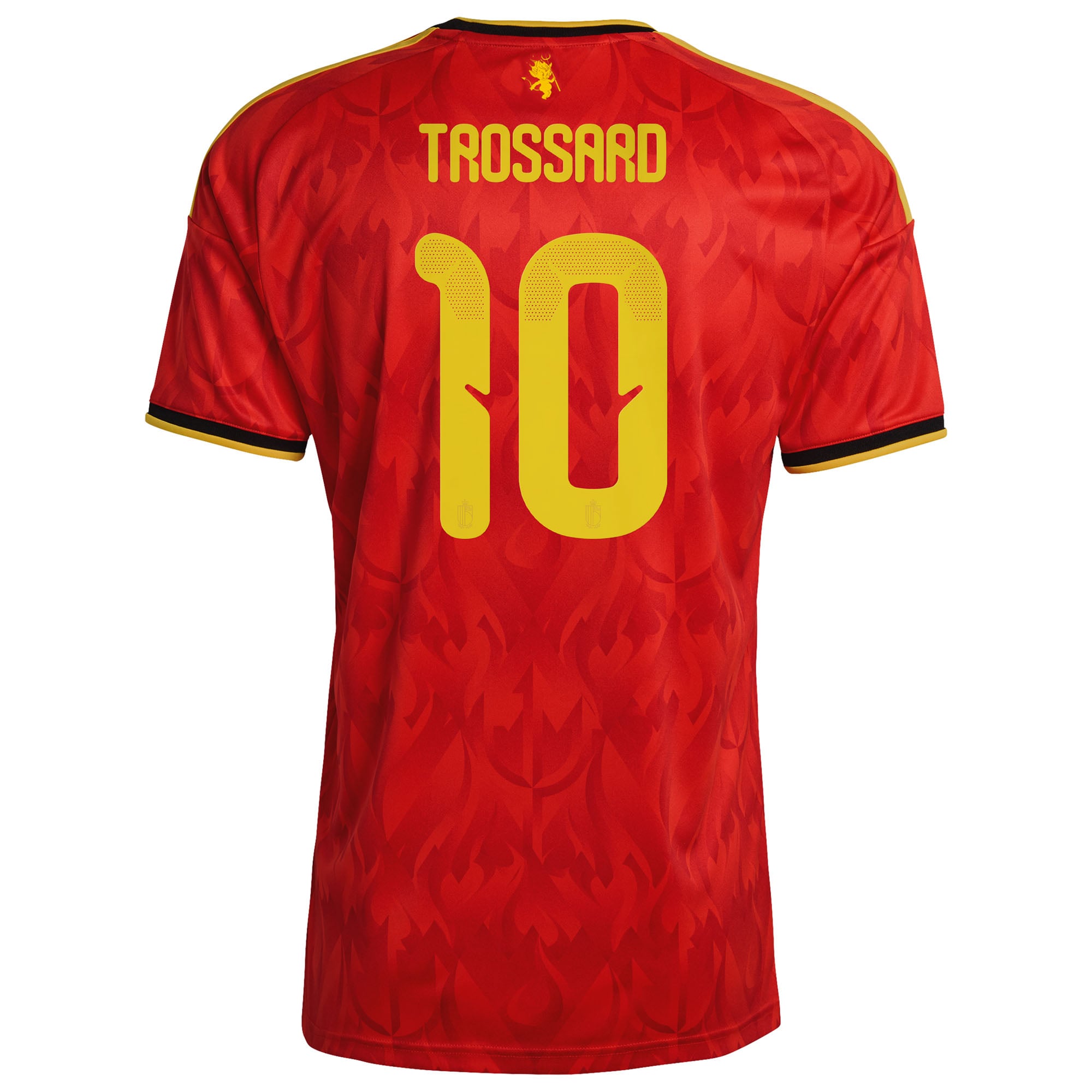 Belgium adidas Home Shirt 2026 with Trossard 9 printing, , rebel_hi-res