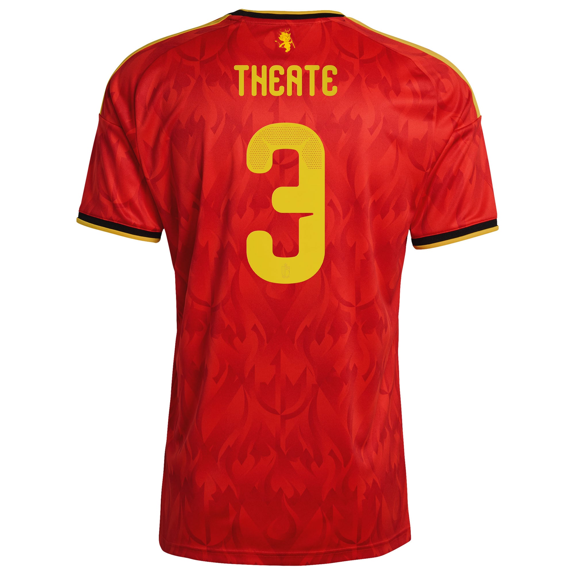 Belgium adidas Home Shirt 2026 with Theate 3 printing, , rebel_hi-res